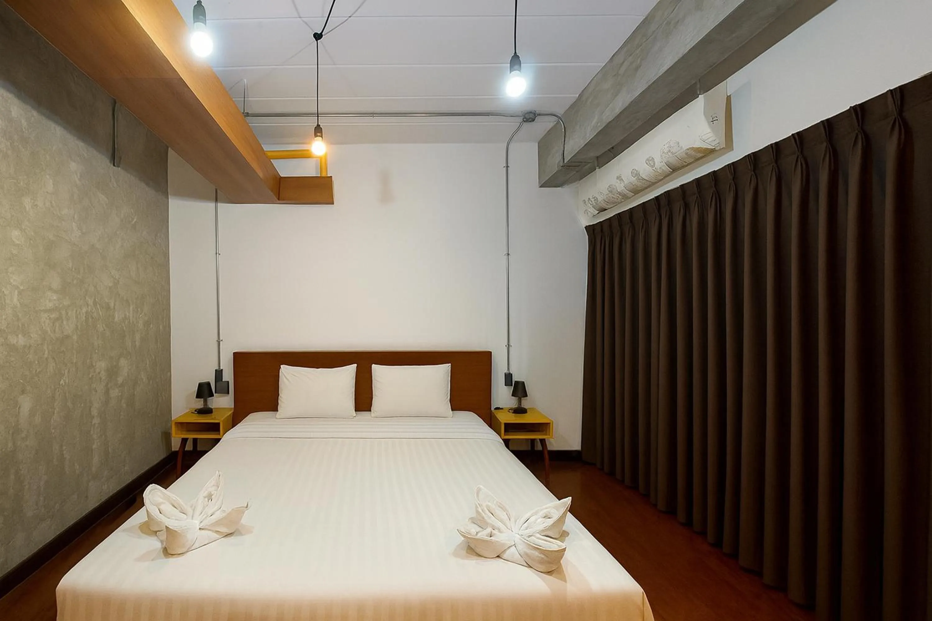 Photo of the whole room, Bed in The Loft Room Nimman