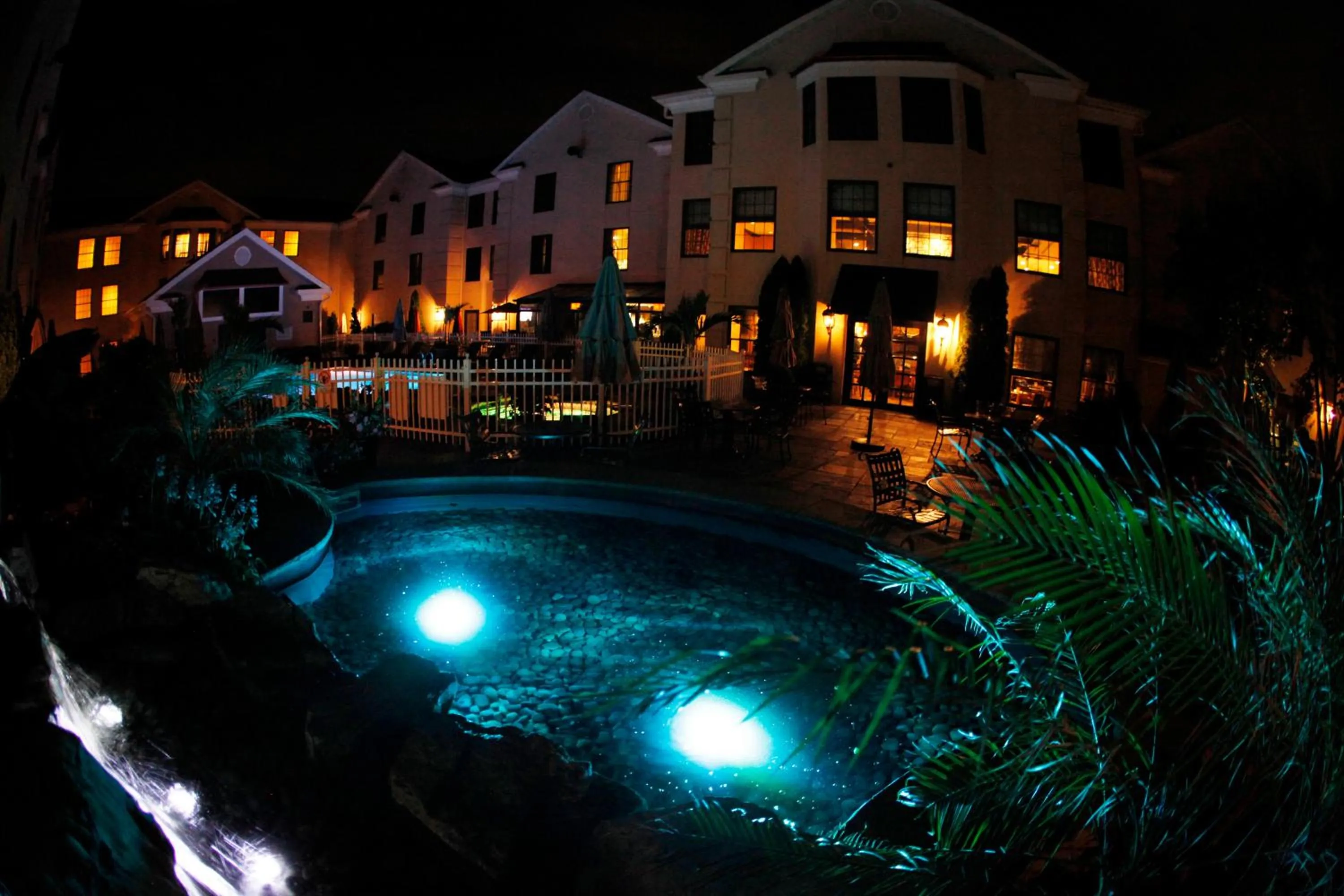 Patio in The Inn At Fox Hollow Hotel