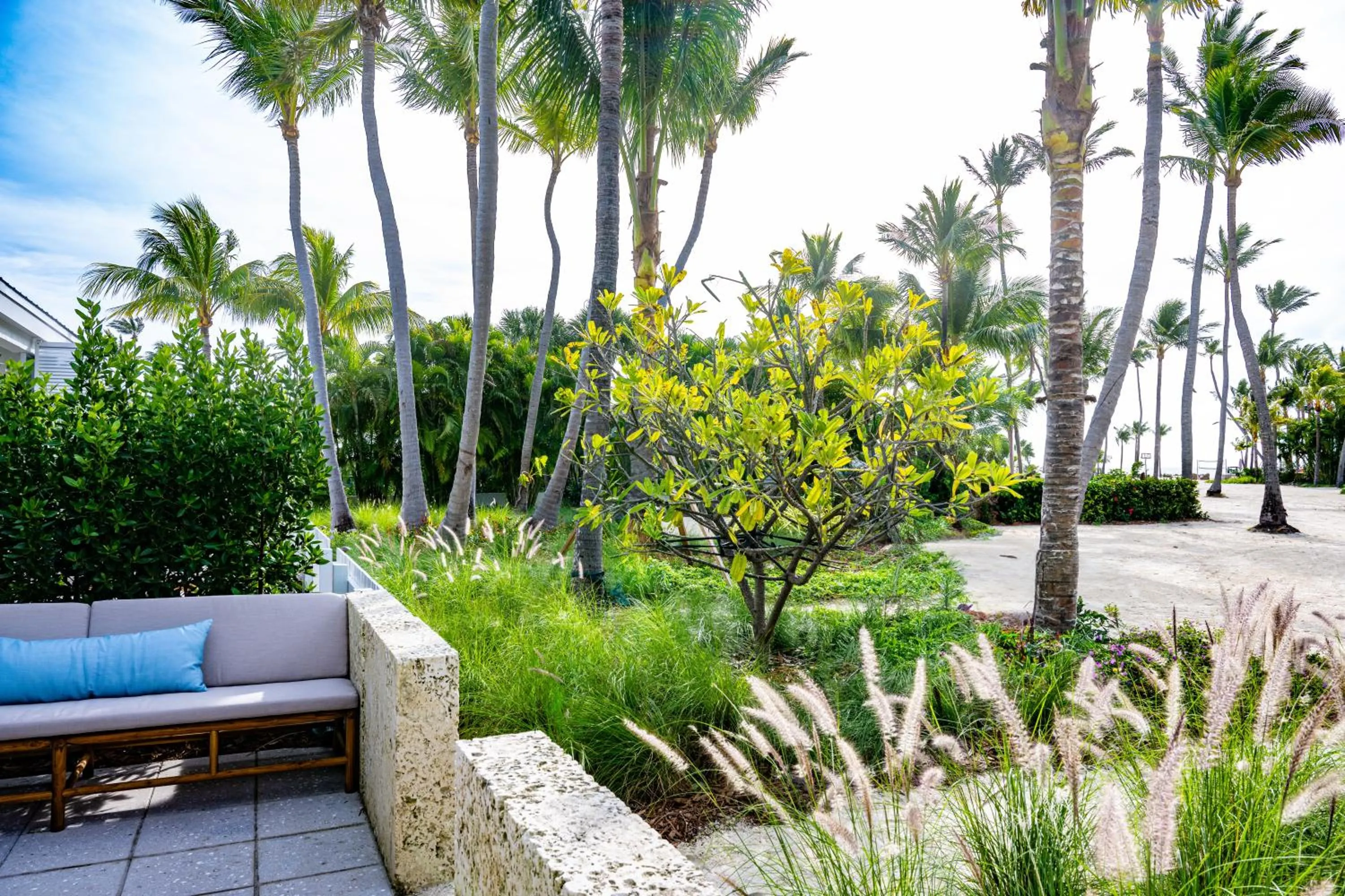 Garden view in Islander Resort