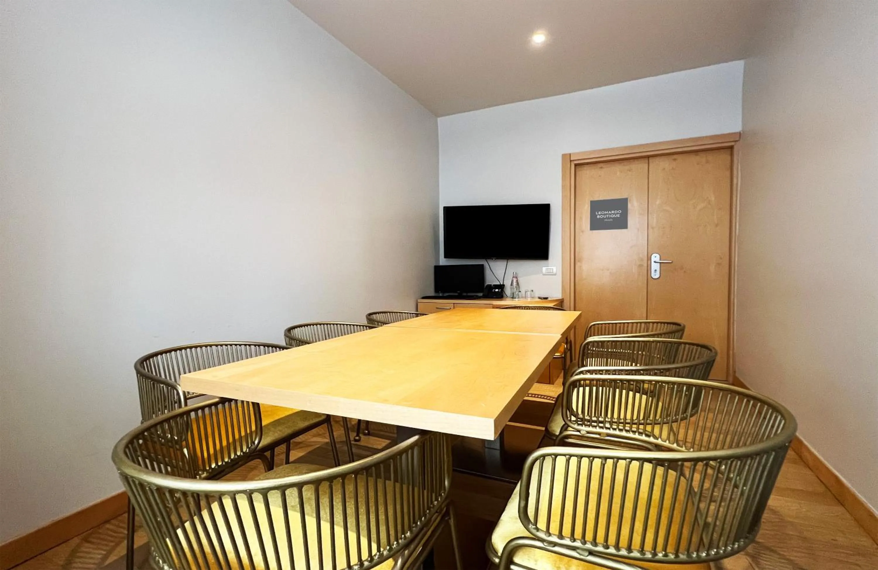 Meeting/conference room in Leonardo Boutique Hotel Rome Termini