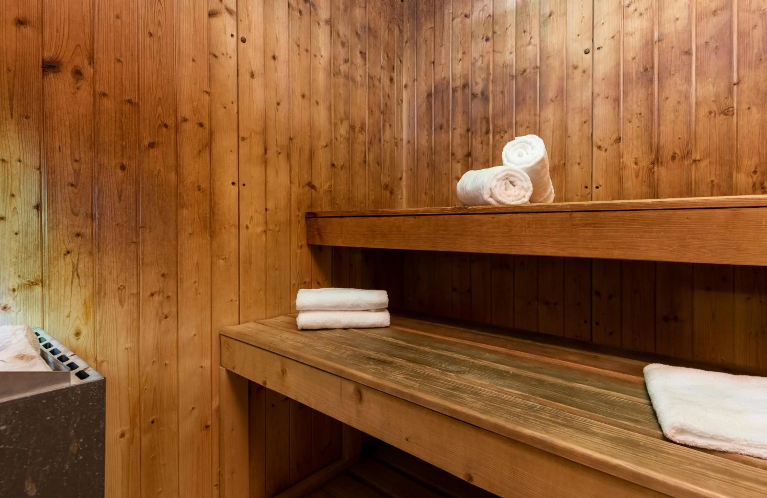 Sauna in Leonardo Boutique Hotel Rome Termini