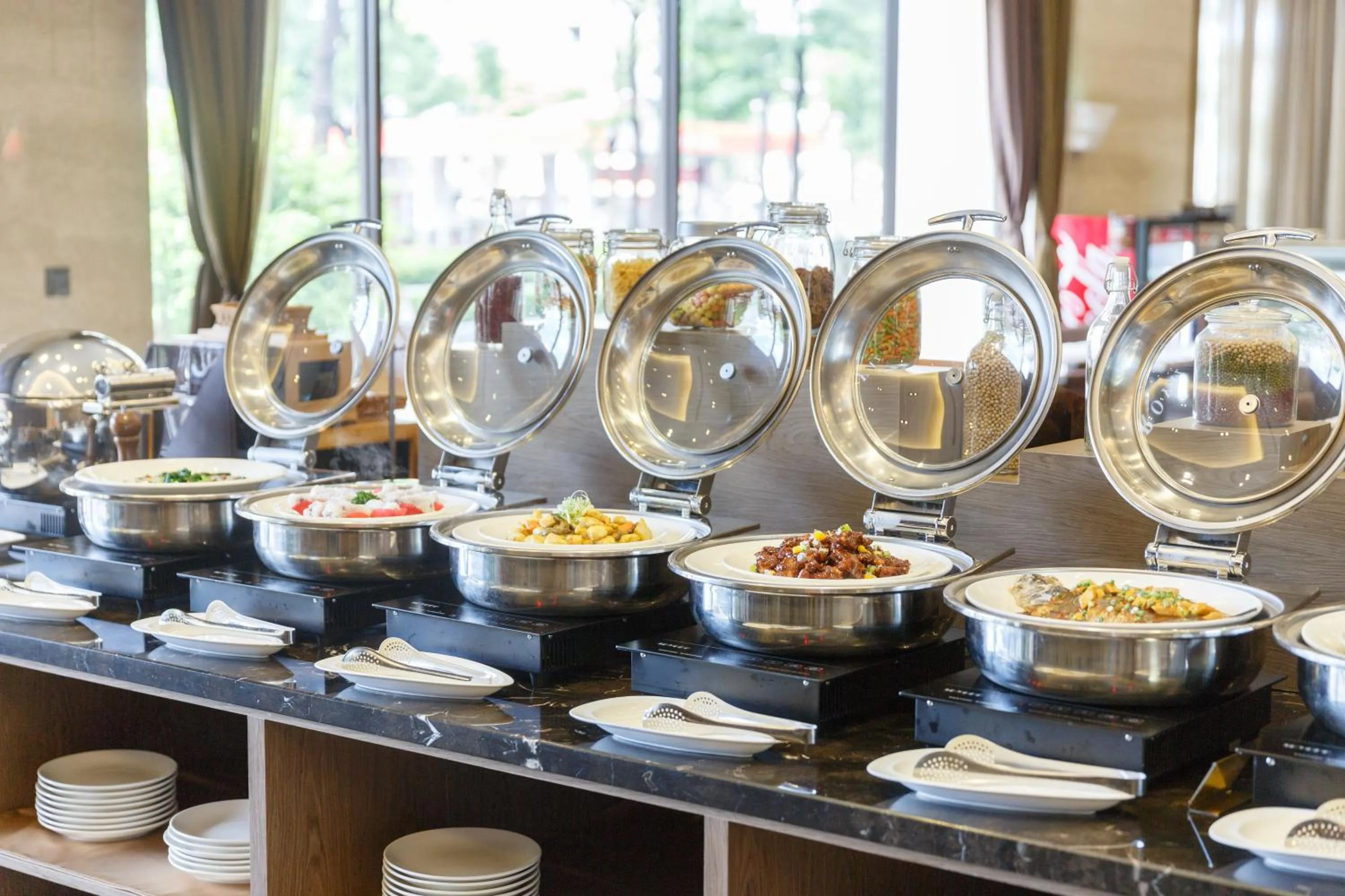 Breakfast in Royal Gold Hotel