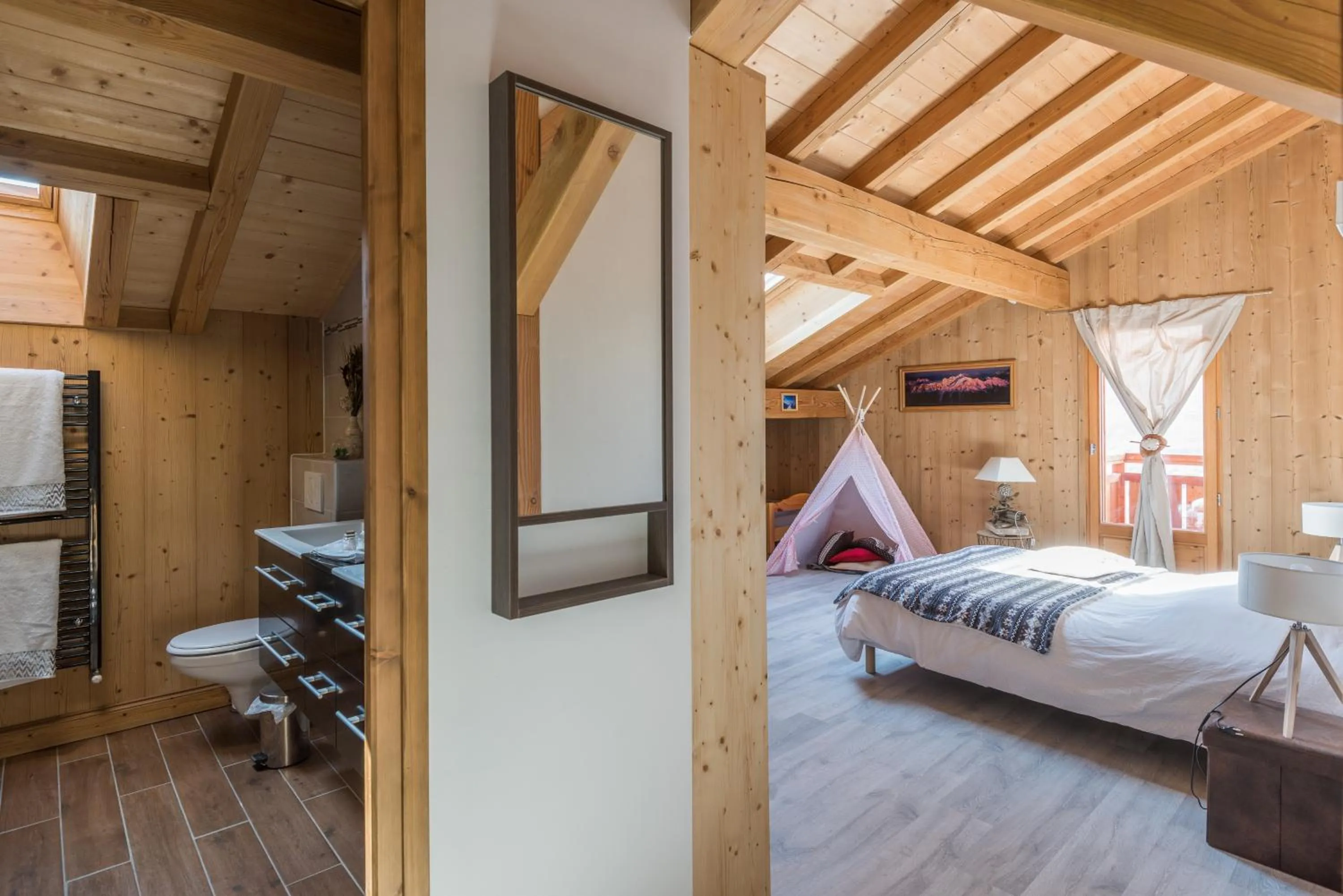 Bed in Chantemerle 1741, chambres d'hôtes à la montagne