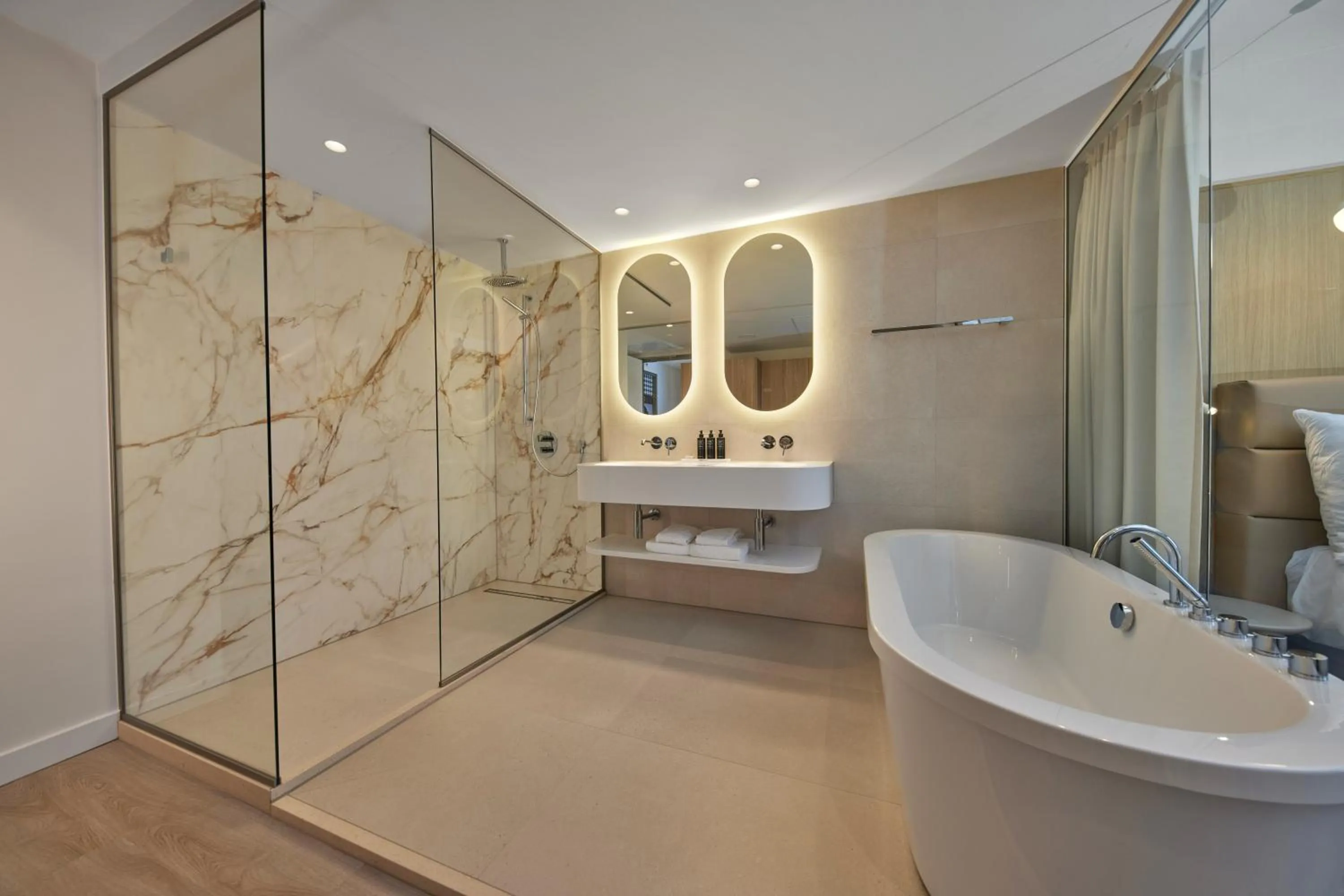 Bathroom in WestCord Fashion Hotel Amsterdam