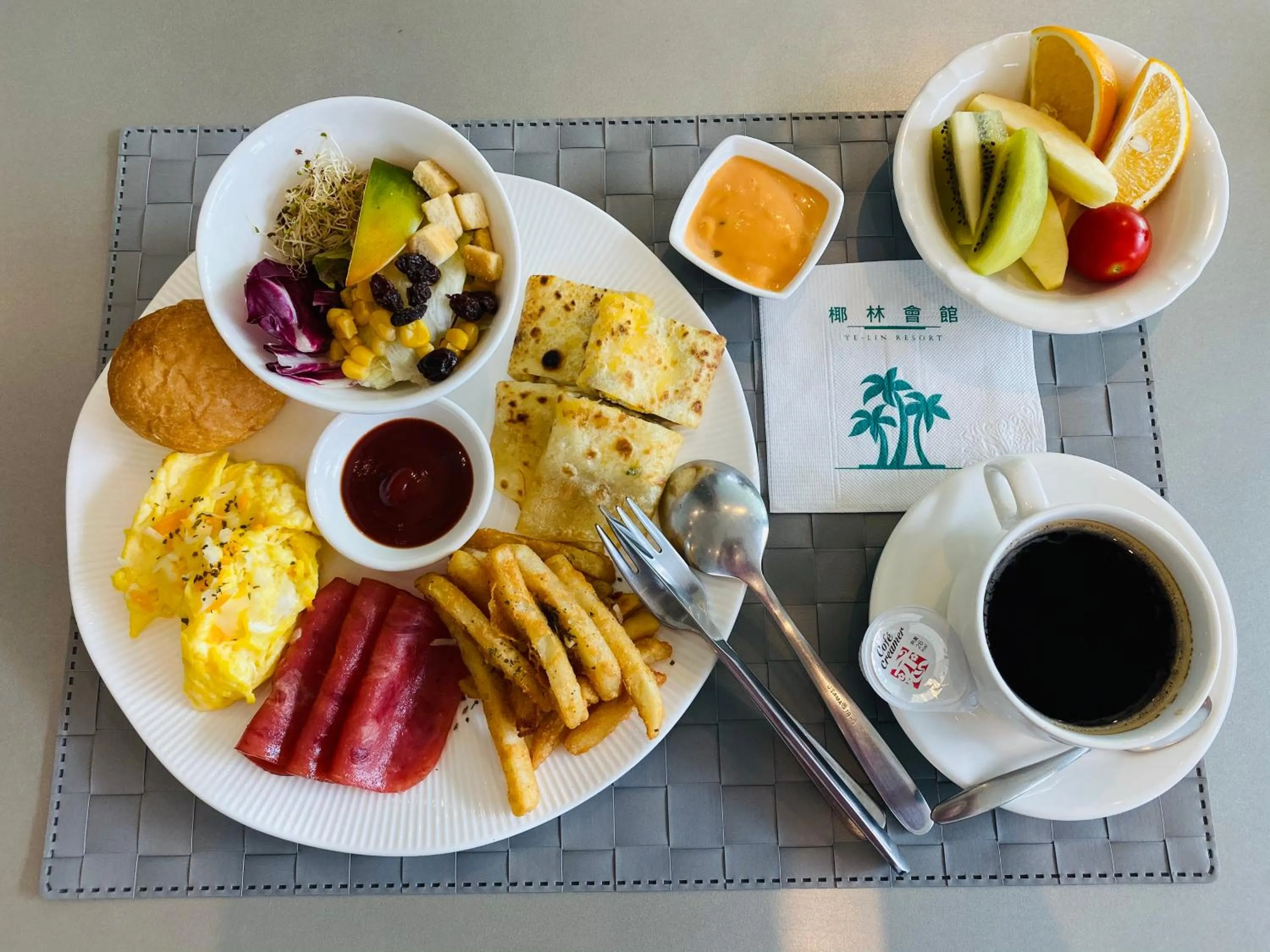 Breakfast in 墾丁椰林 海灘文旅