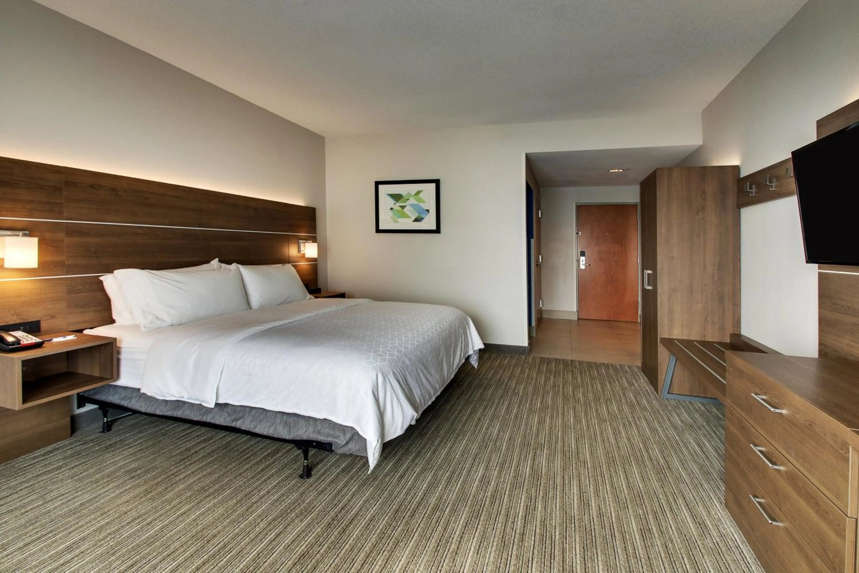 Photo of the whole room, Bed in Holiday Inn Express Hotel & Suites Jacksonville North-Fernandina by IHG