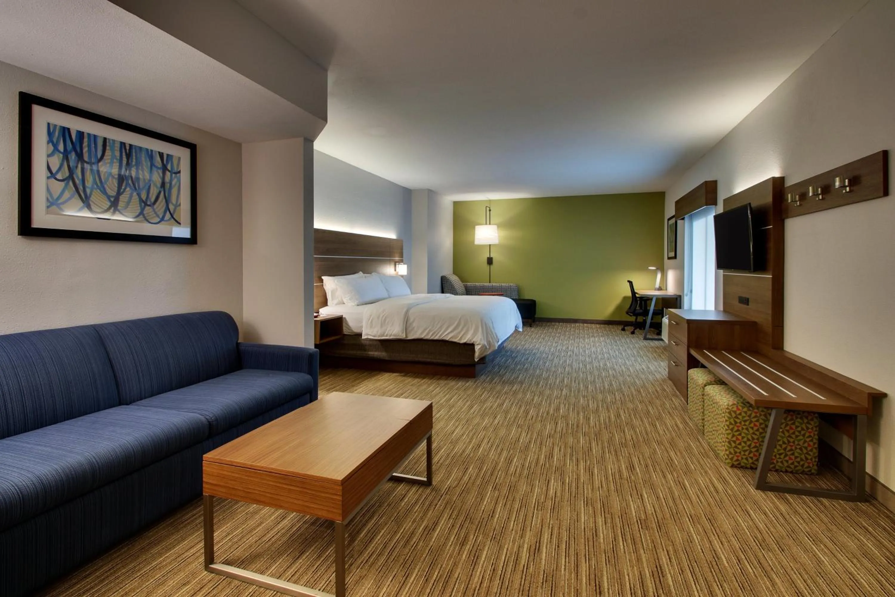 Photo of the whole room, Bed in Holiday Inn Express Hotel & Suites Jacksonville North-Fernandina by IHG