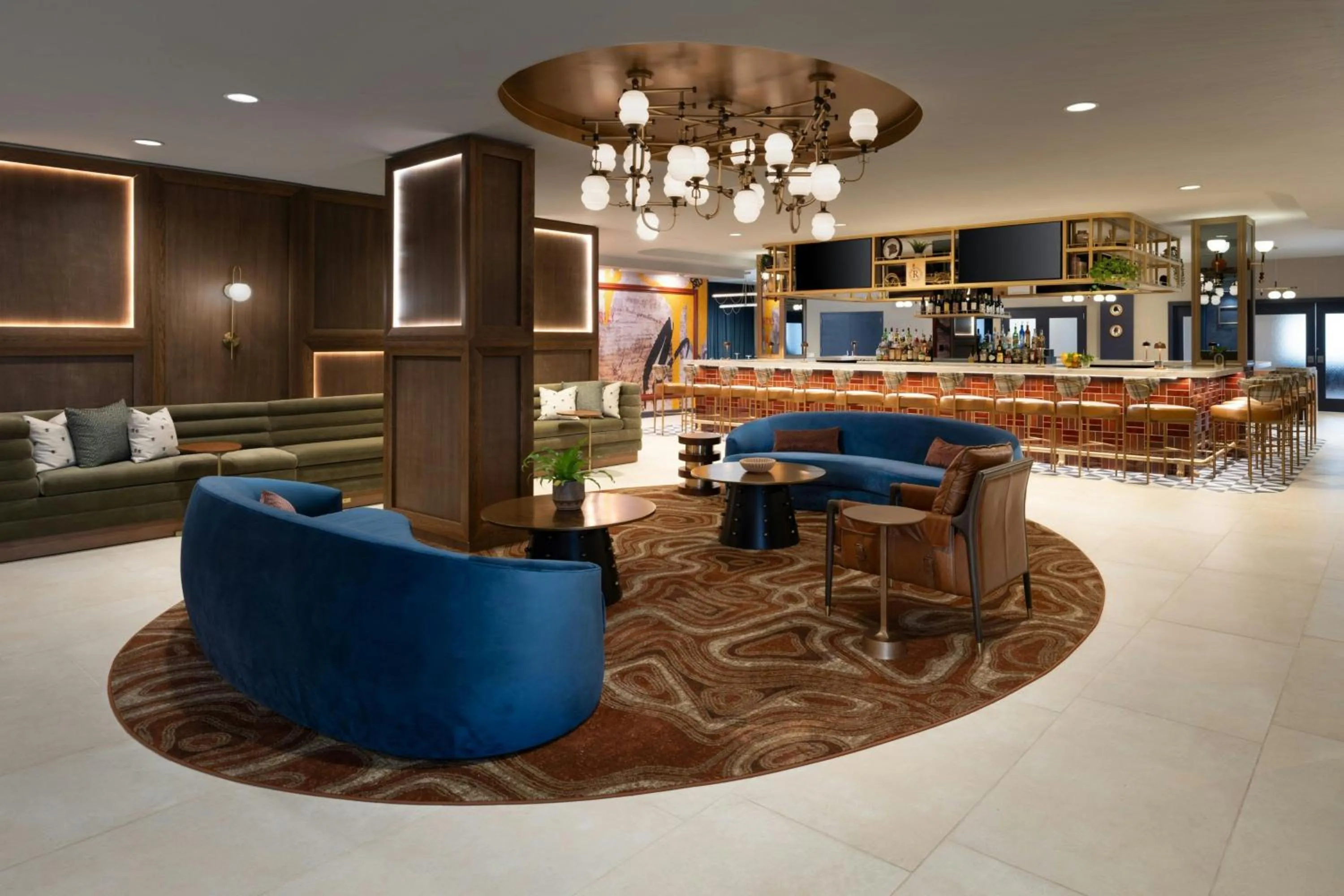 Lobby or reception in The Mecklen Hotel, a Tribute Portfolio Hotel