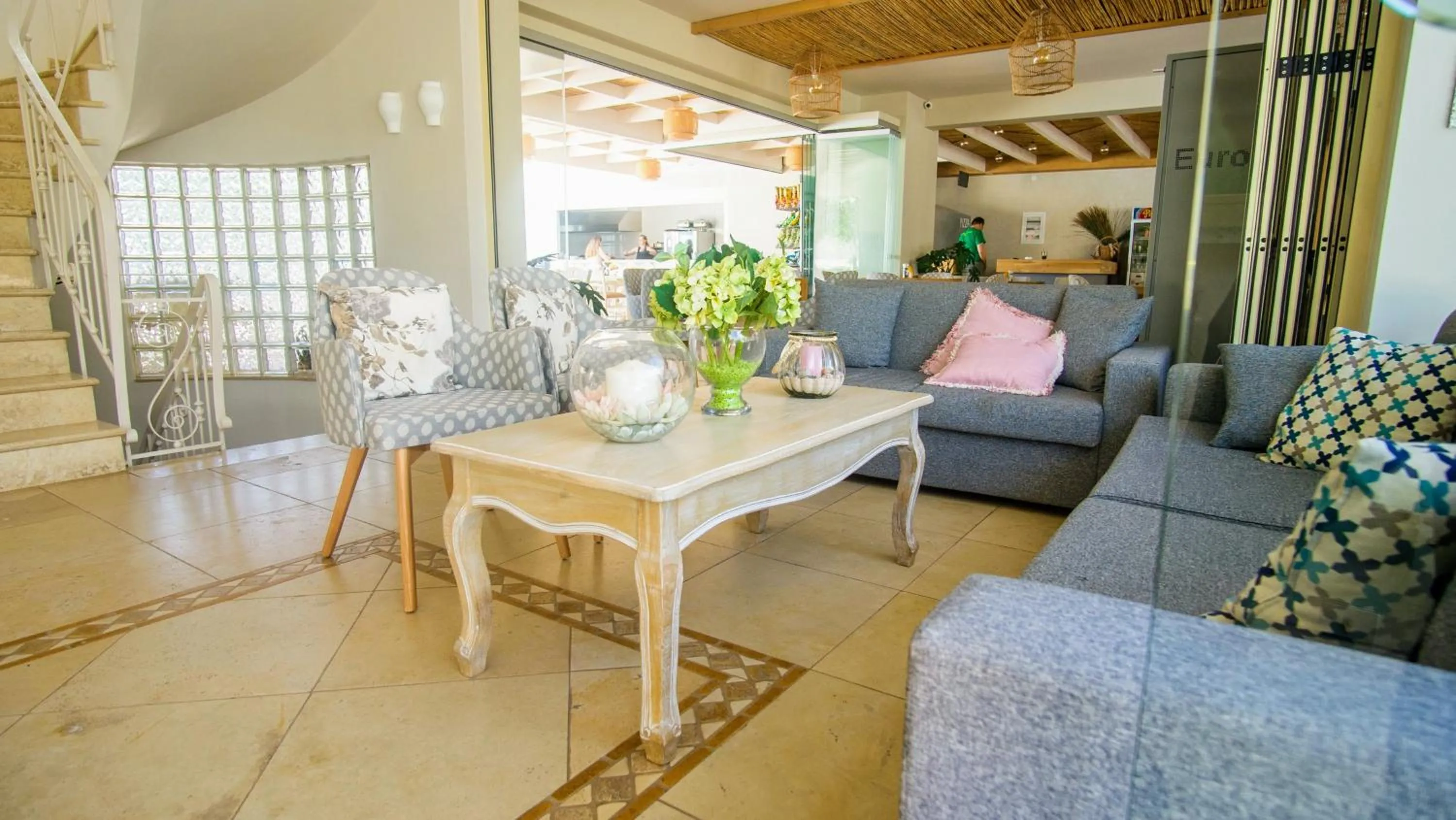 Lobby or reception in Pela Sofia