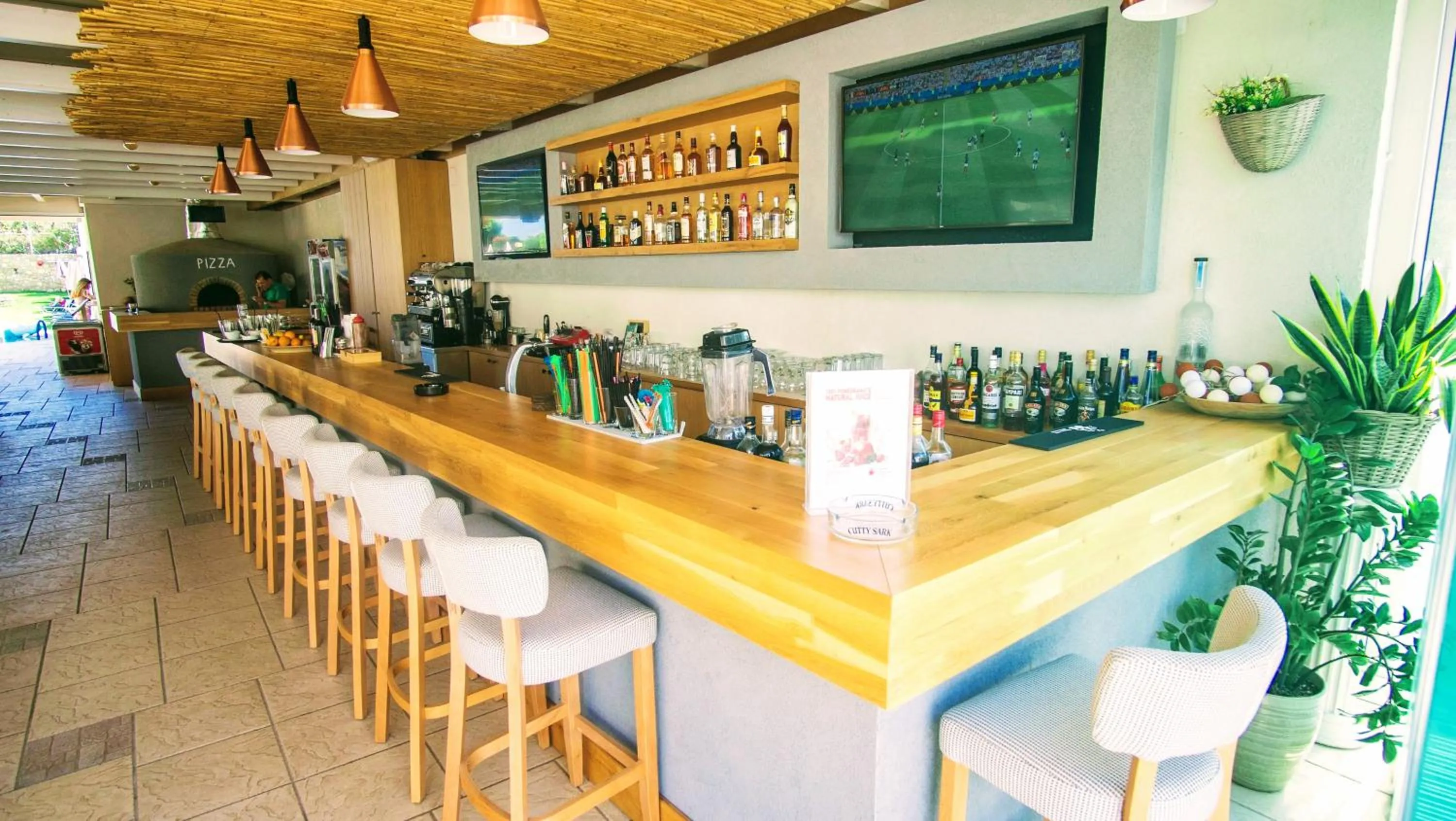 Lounge or bar in Pela Sofia