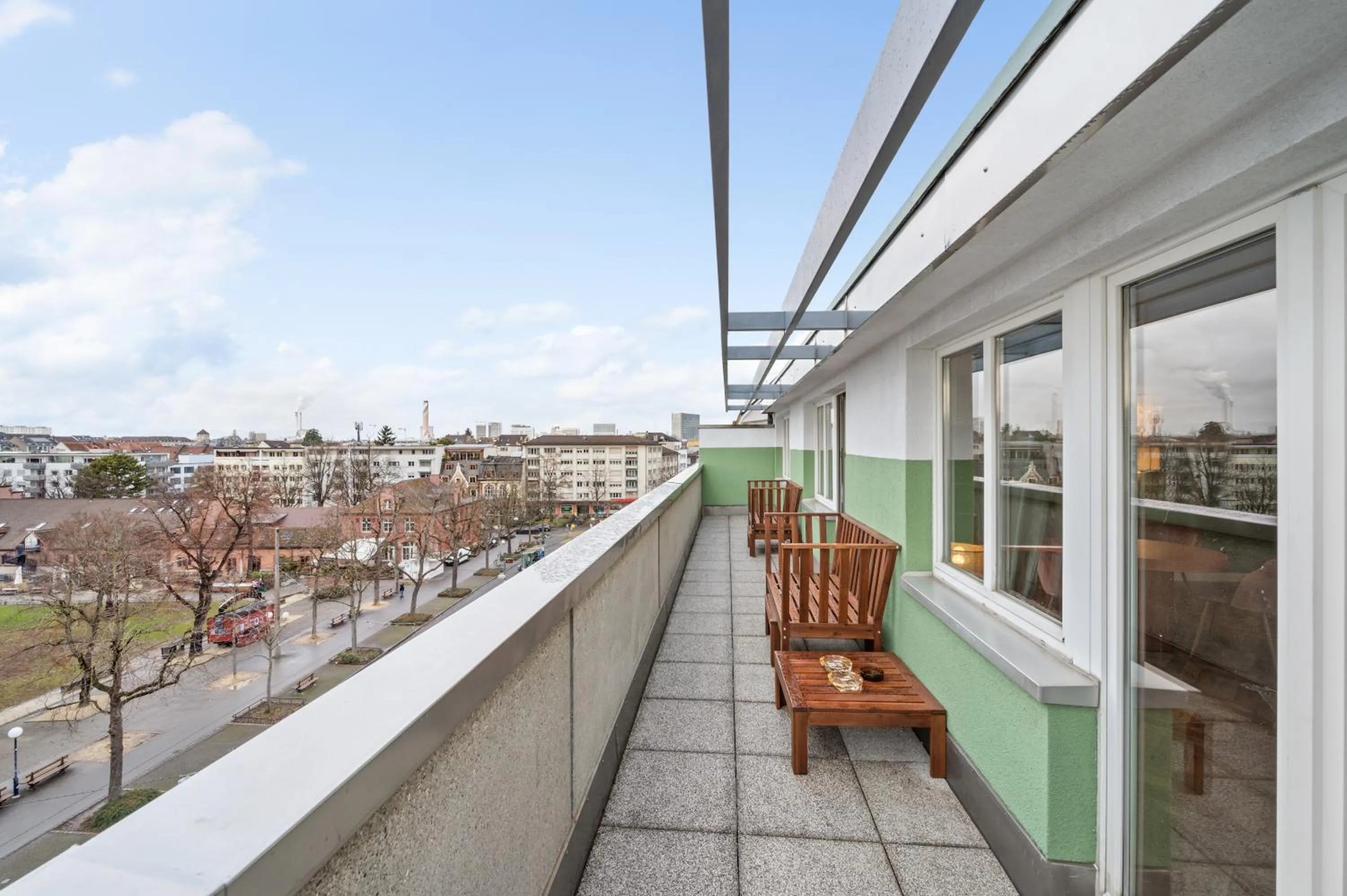 View (from property/room) in Becozy Self Check-in Pop-Up Hotel Basel