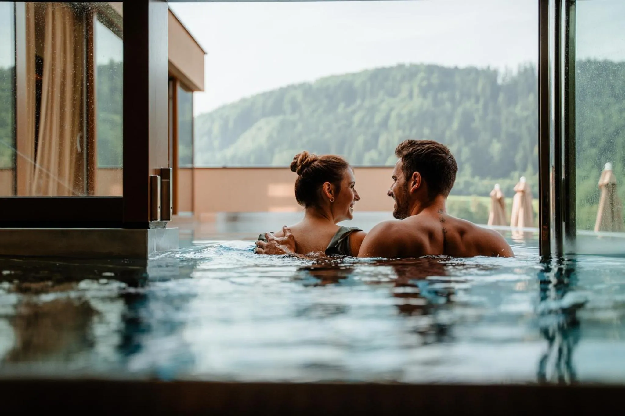 Swimming pool in Dilly - Das Nationalpark Resort