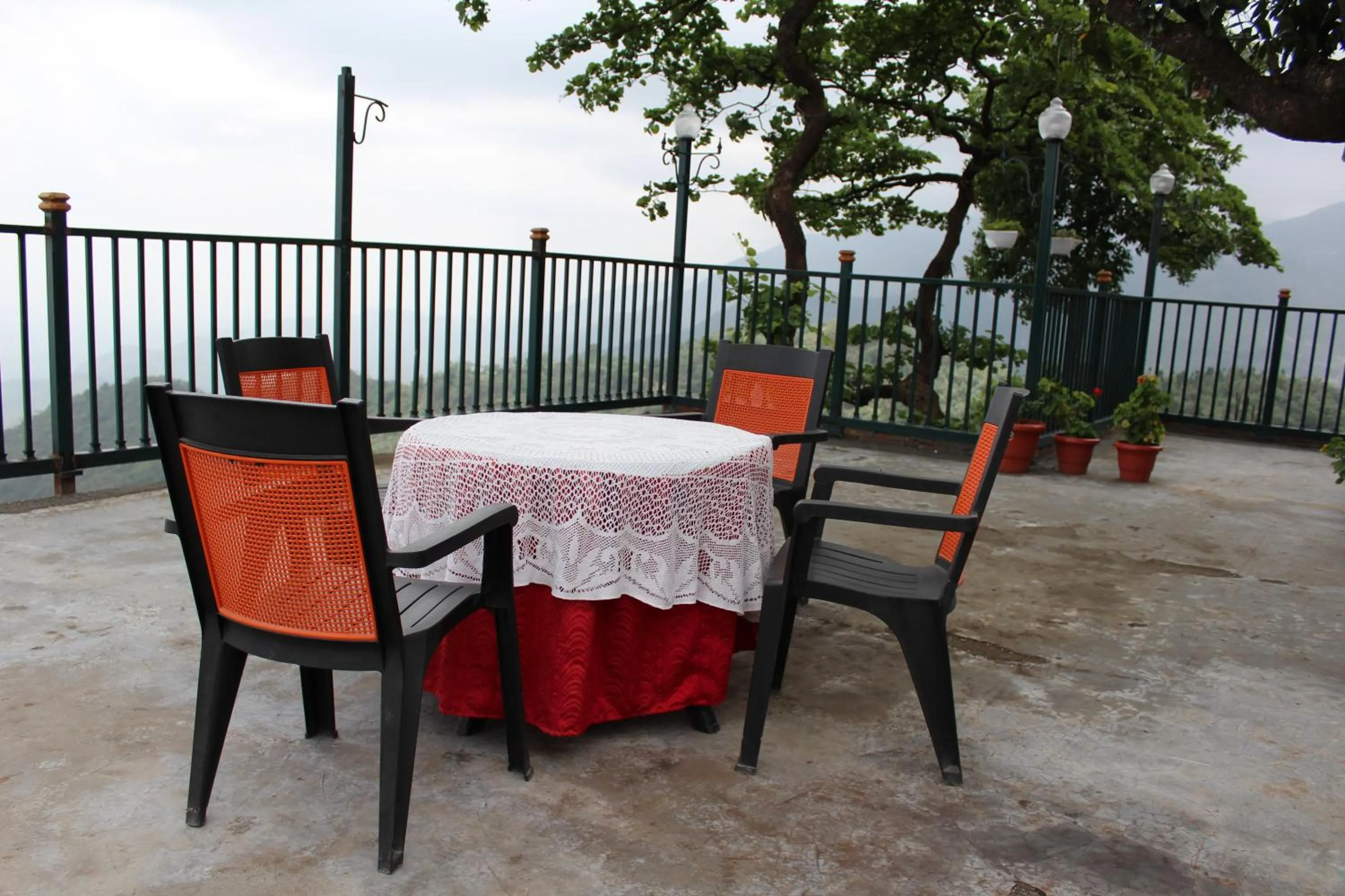 Balcony/Terrace in Jharipani Castle