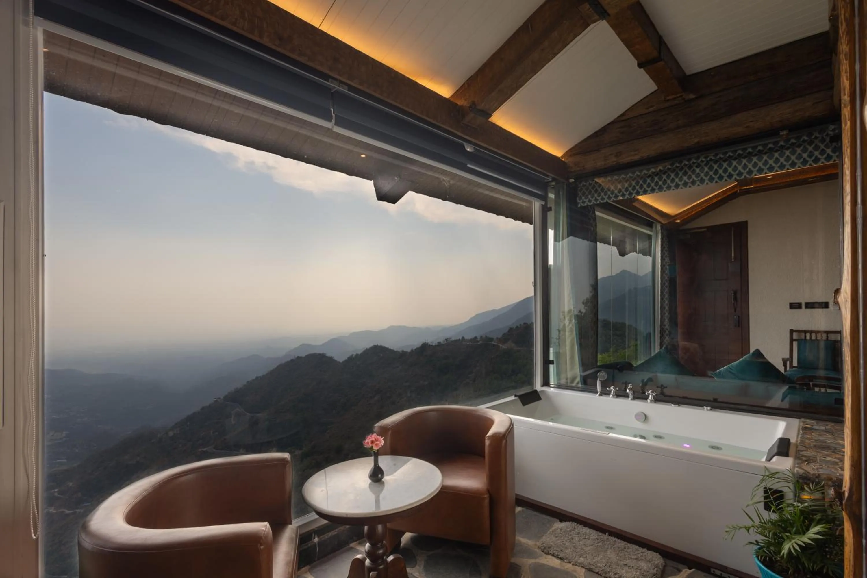 Natural landscape in Jharipani Castle