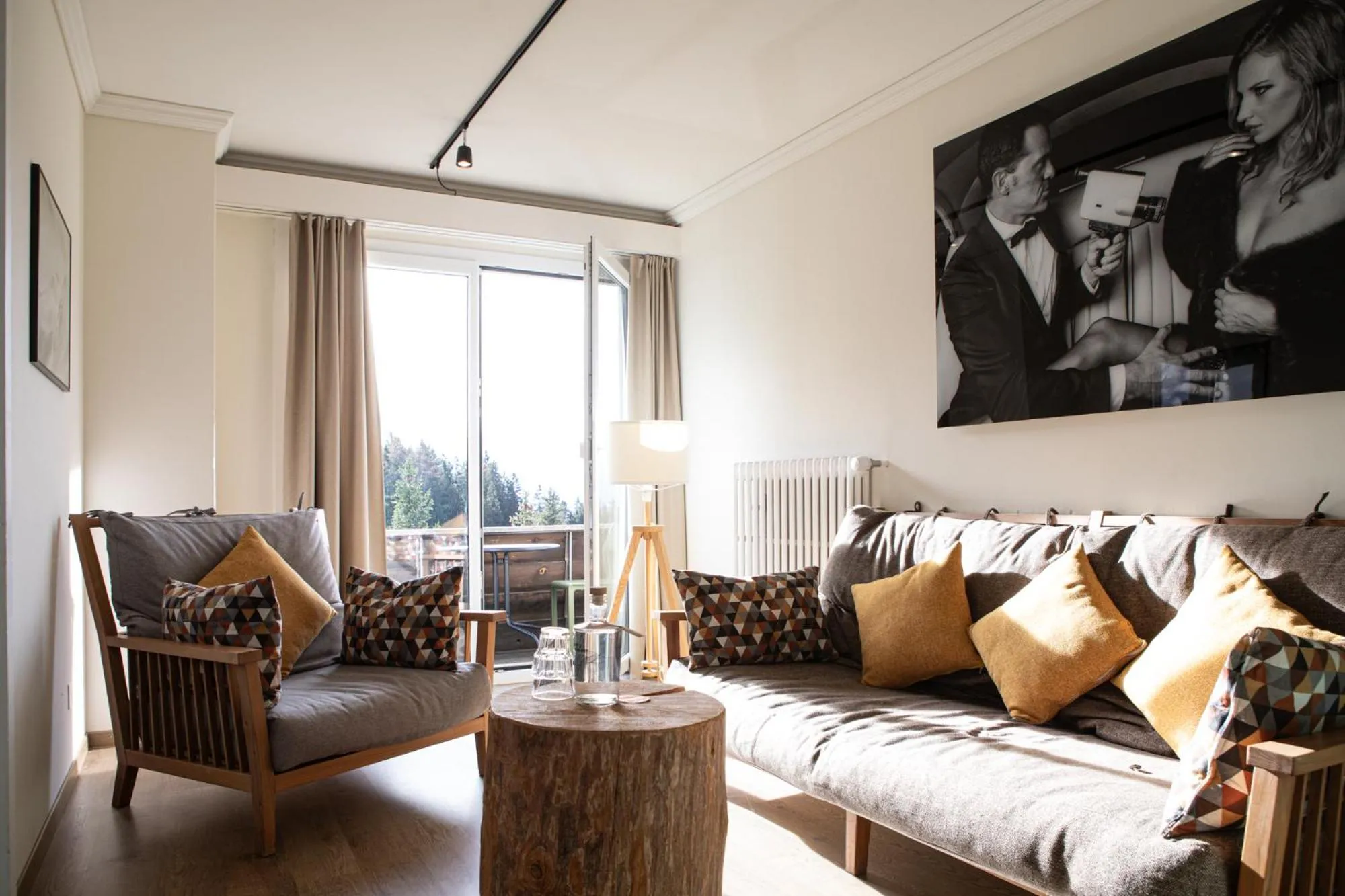 Living room in Kurhaus Lenzerheide