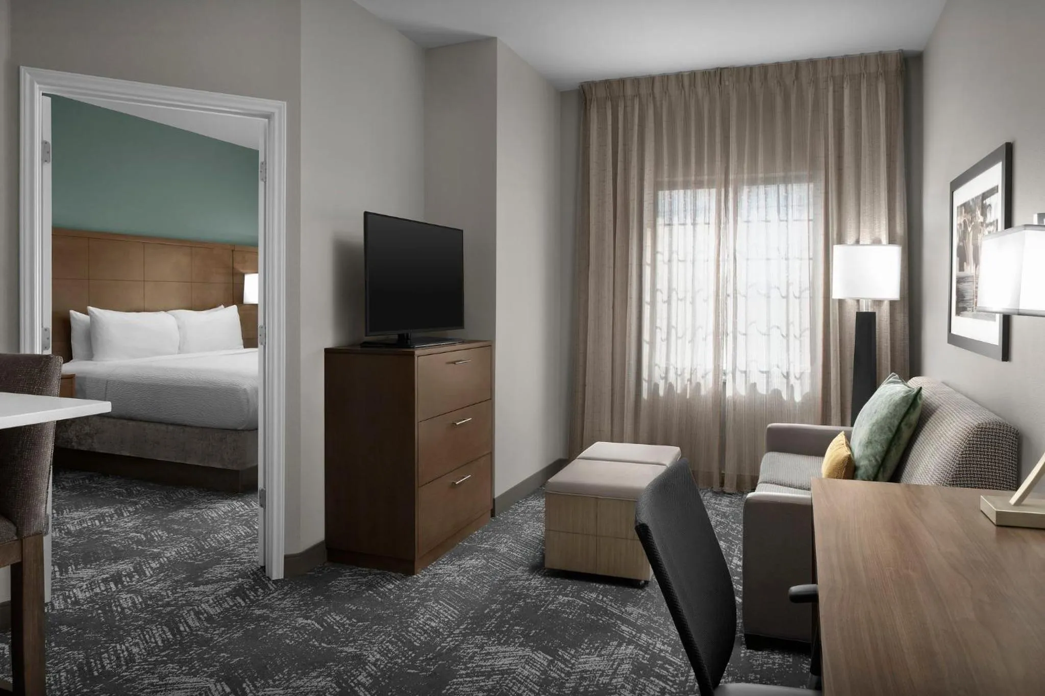 Photo of the whole room, Bed in Staybridge Suites West Fort Worth by IHG