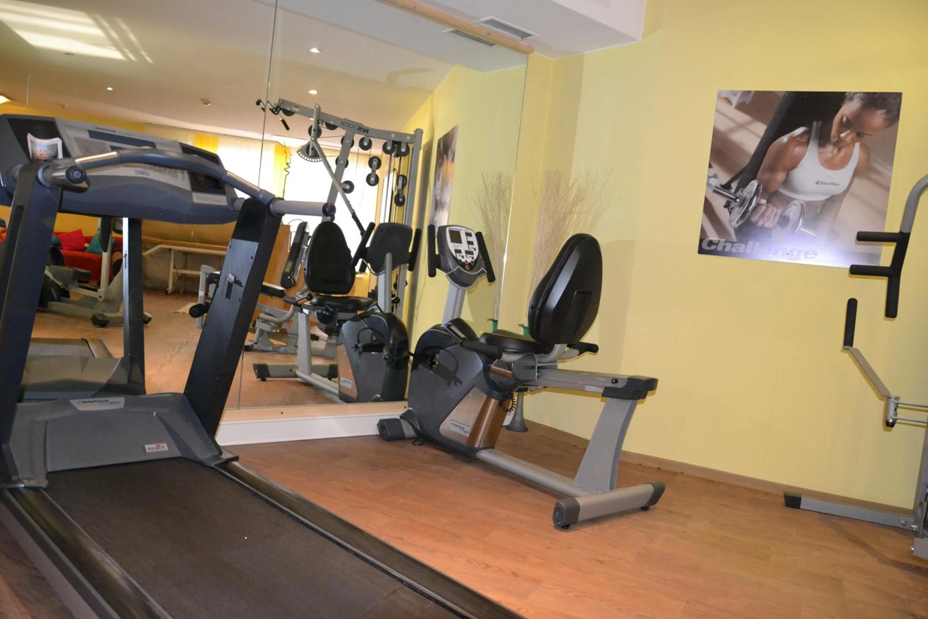 Fitness centre/facilities in Hotel Alpina nature-wellness