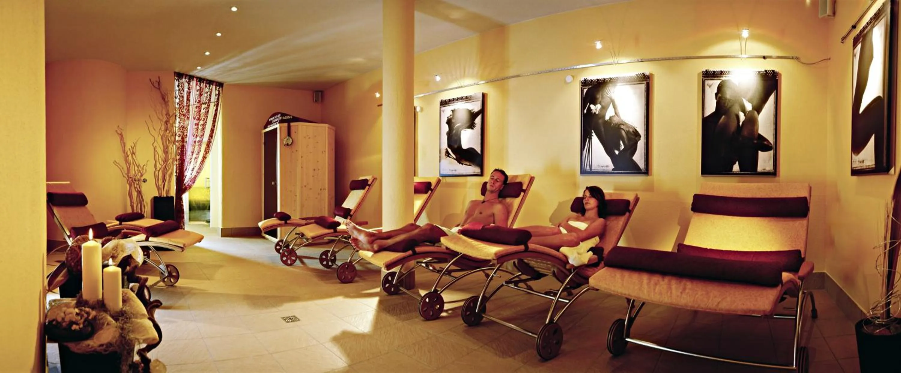 Sauna in Hotel Alpina nature-wellness