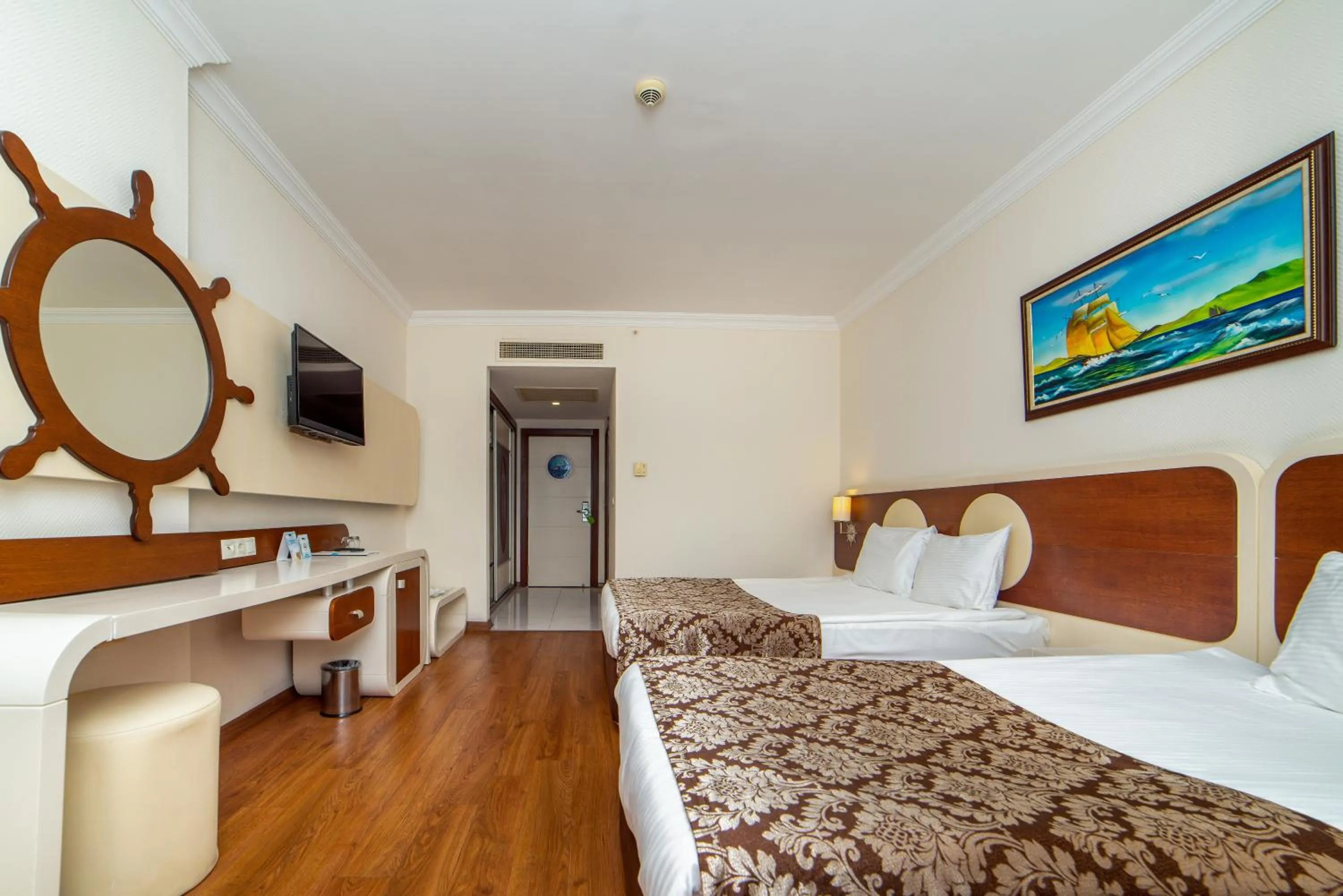 Bed in Transatlantik Hotel & Spa - Ultra All Inclusive