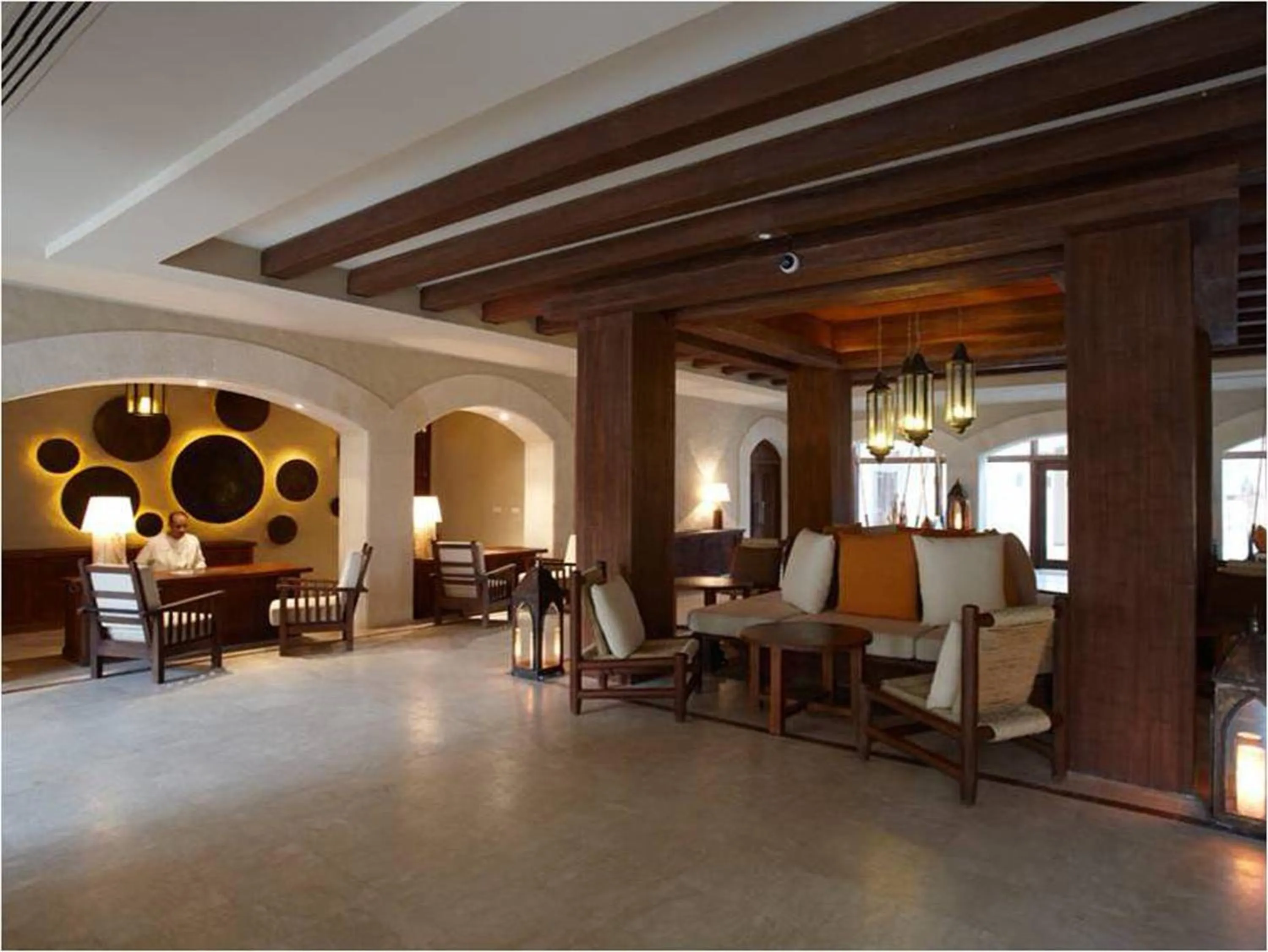 Staff in Ma'in Hot Springs