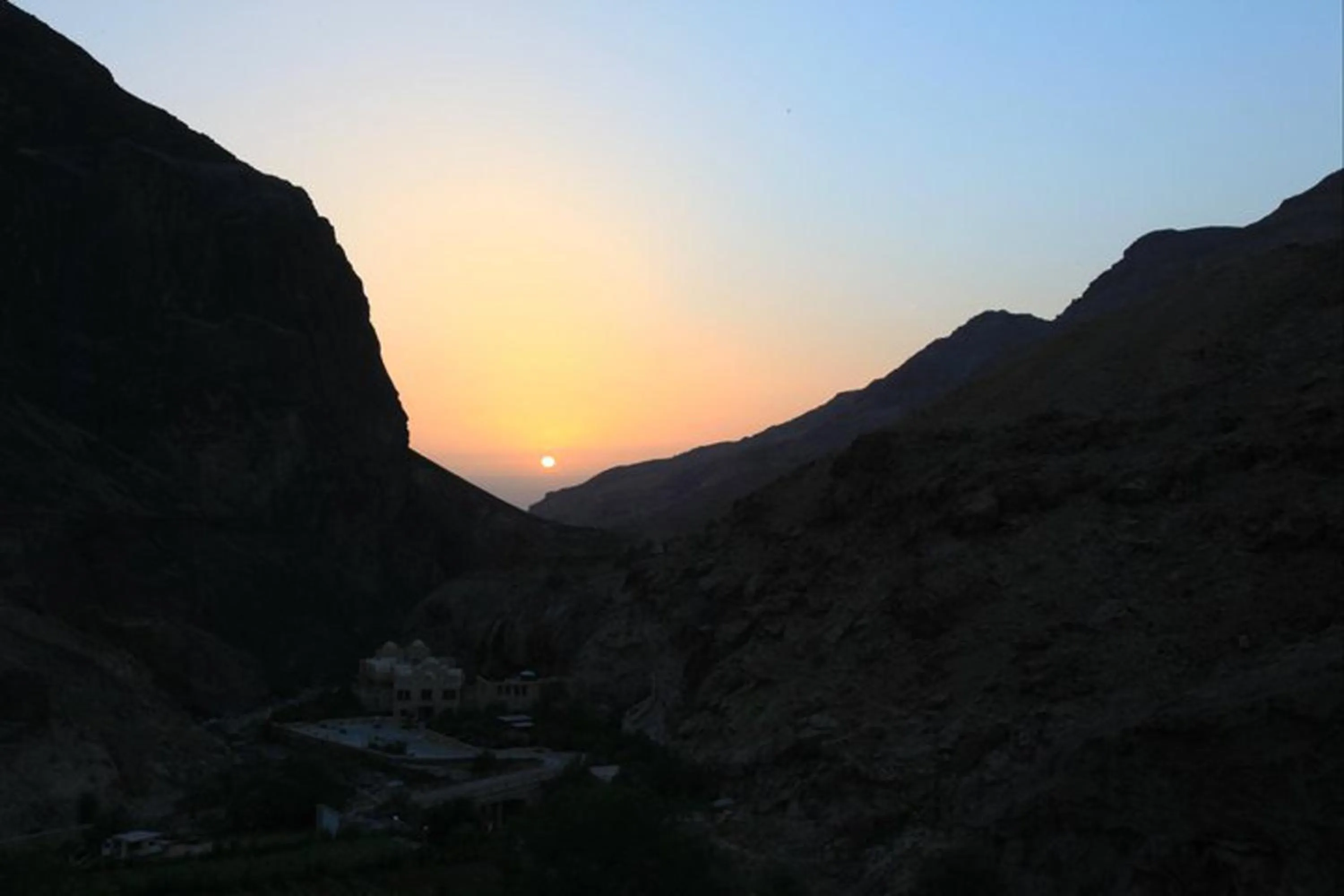 On site in Ma'in Hot Springs