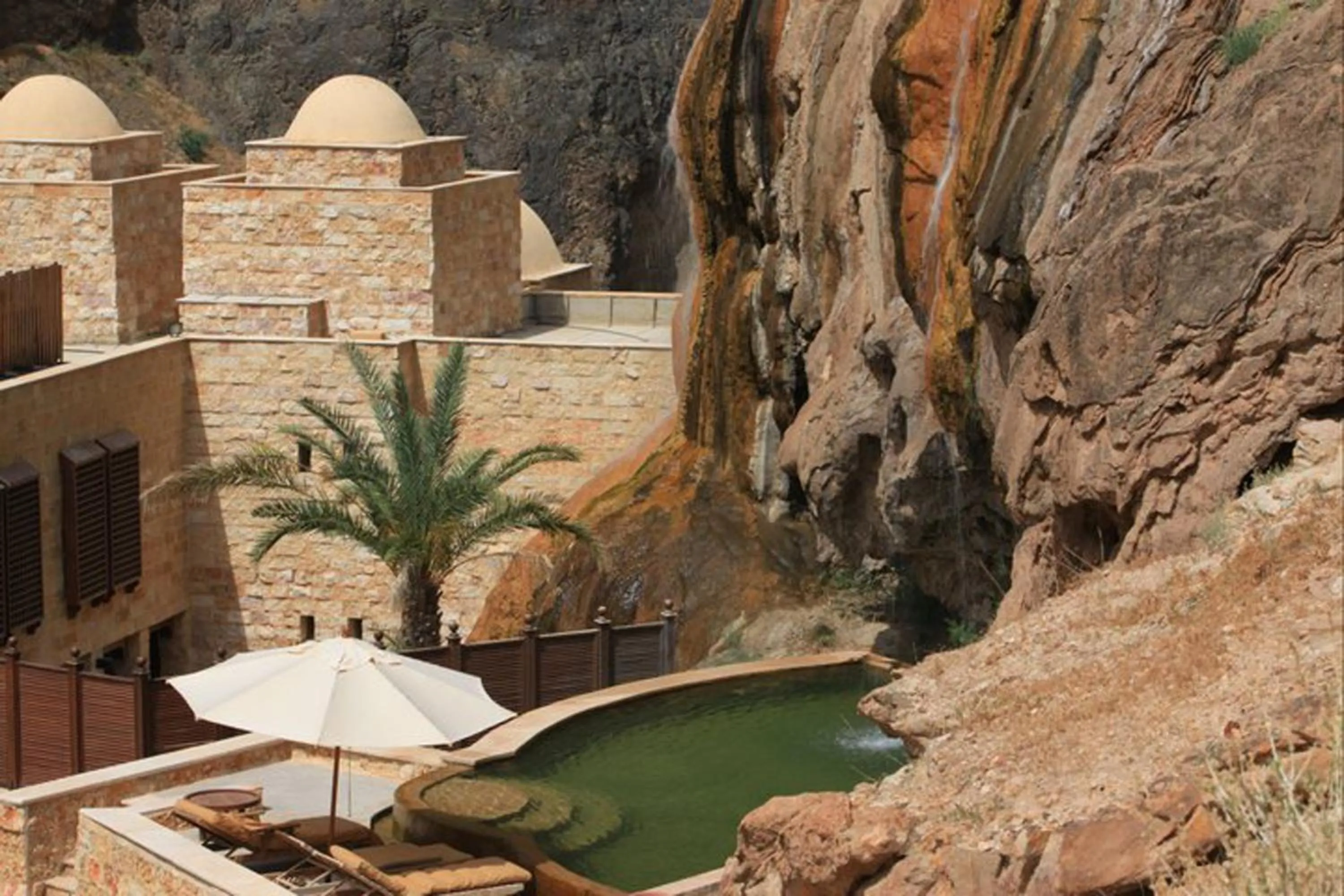 Hot Spring Bath in Ma'in Hot Springs