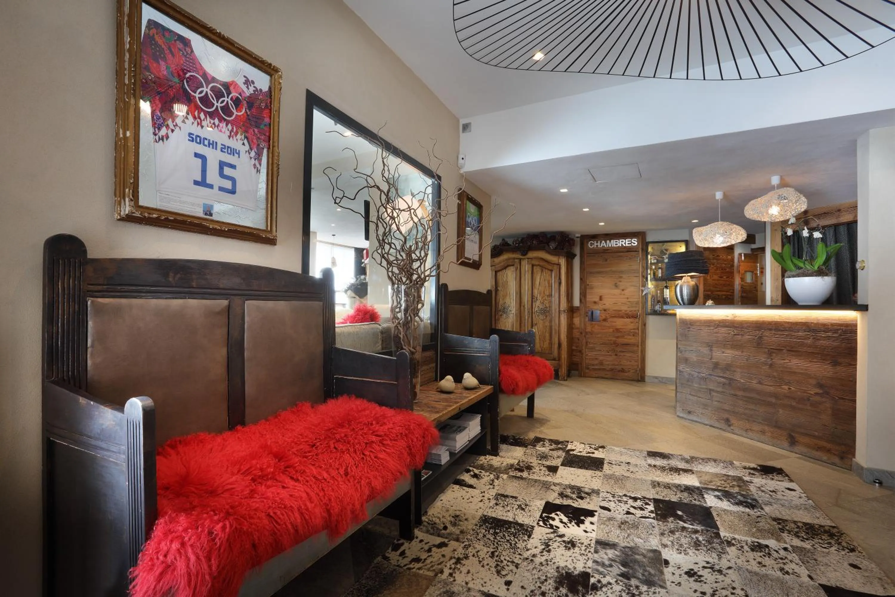 Lobby or reception in Hotel 3 Vallées Val Thorens