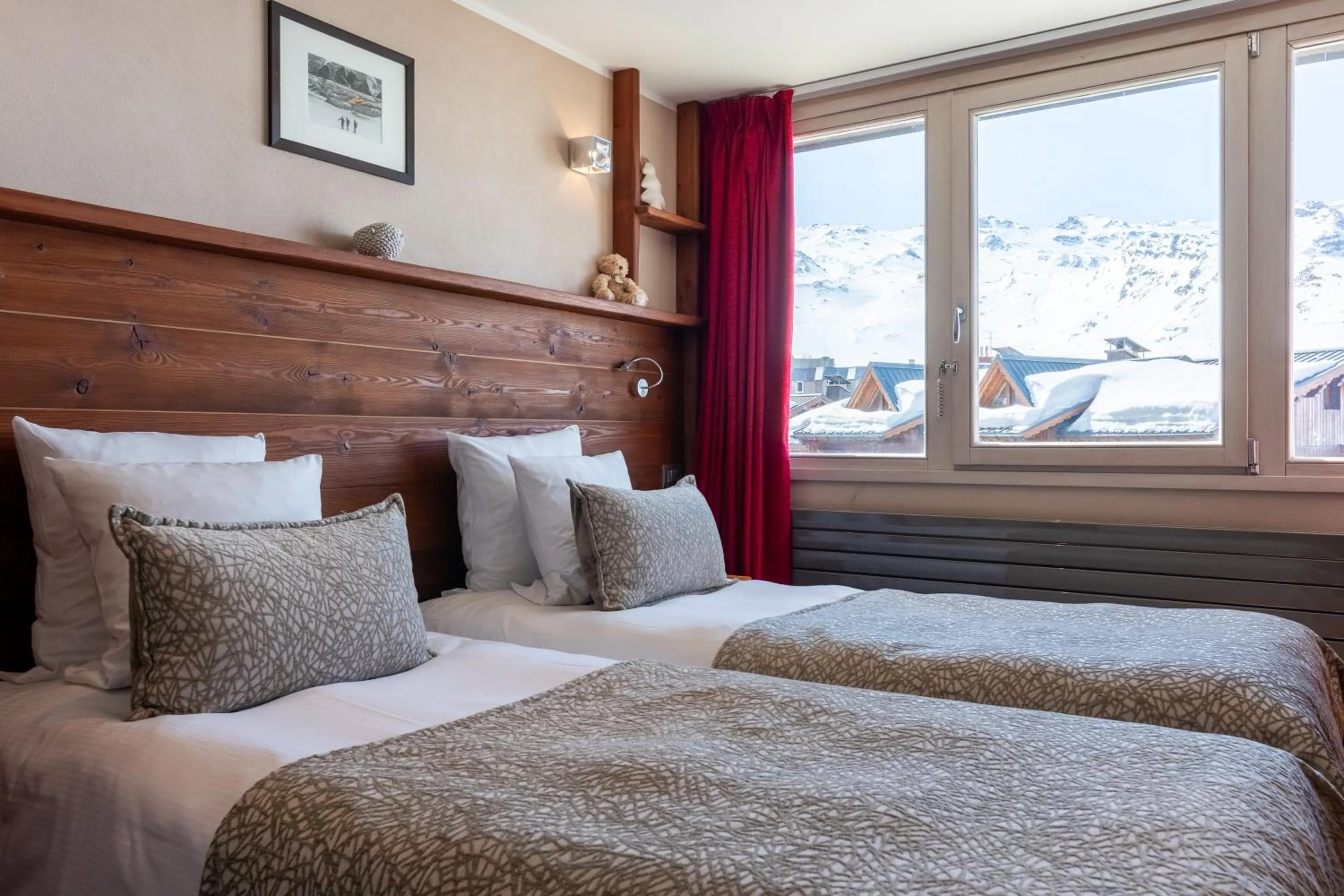 Bed in Hotel 3 Vallées Val Thorens