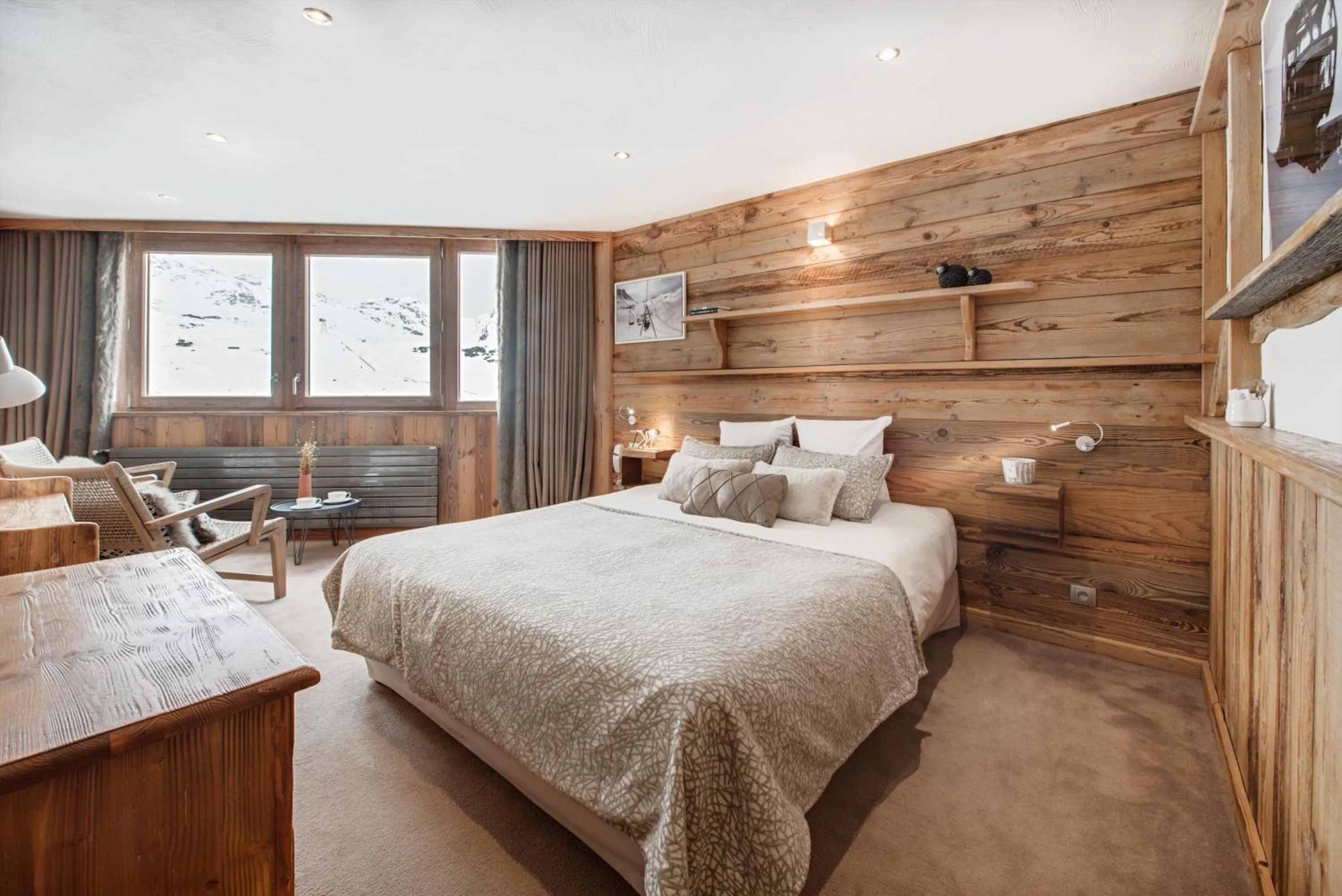 Bed in Hotel 3 Vallées Val Thorens