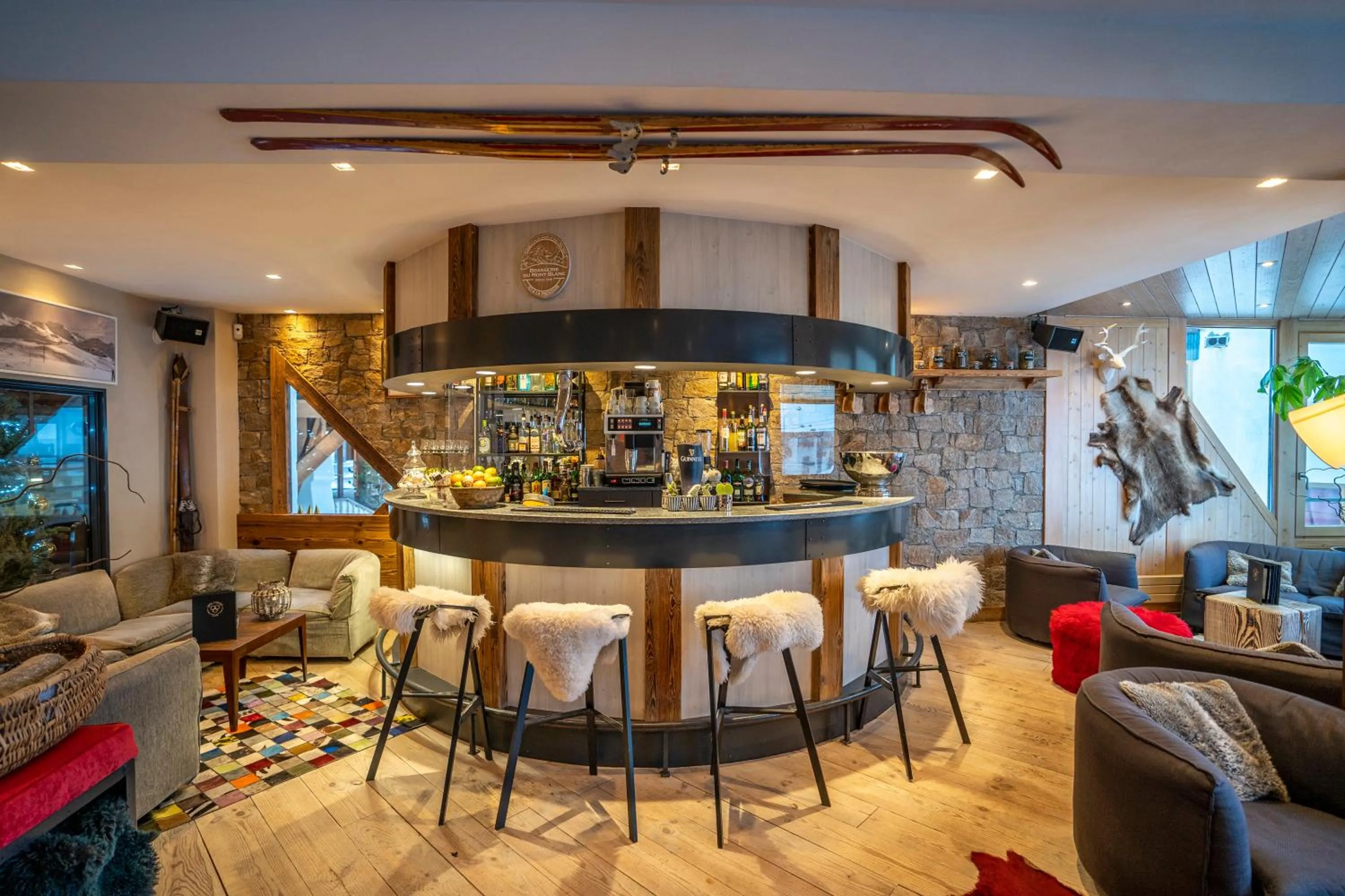 Lounge or bar in Hotel 3 Vallées Val Thorens