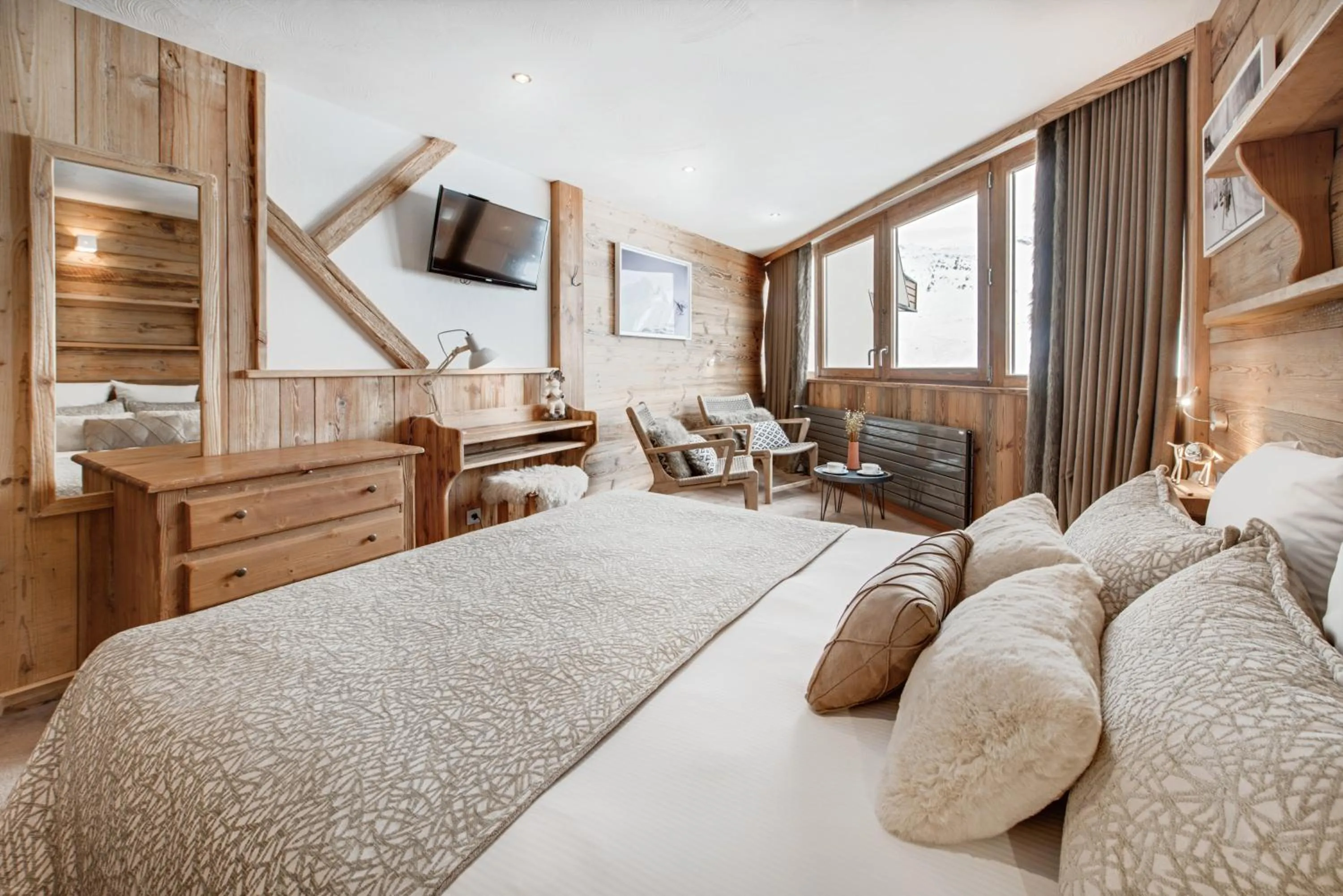 Bed in Hotel 3 Vallées Val Thorens