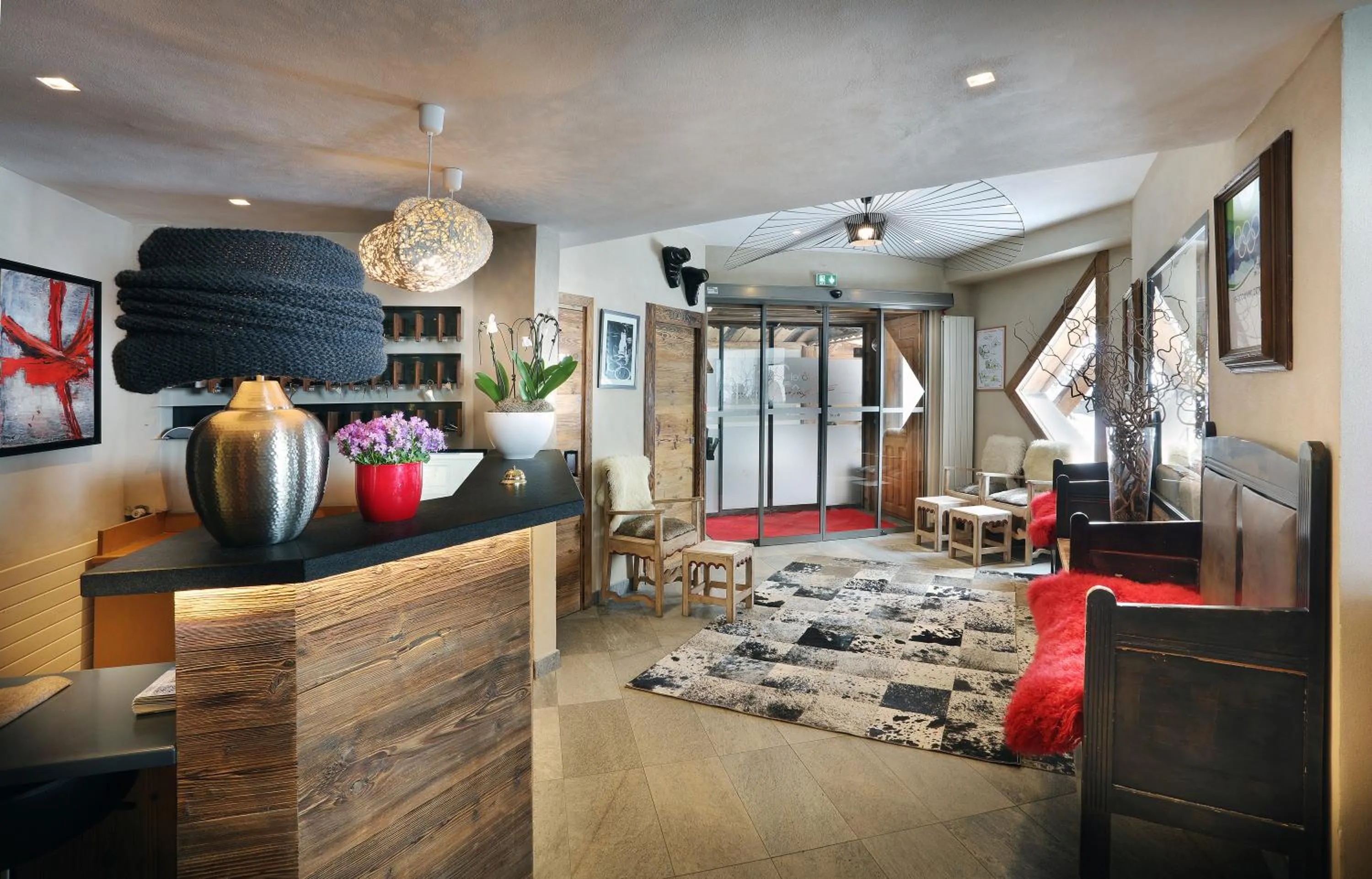 Lobby or reception in Hotel 3 Vallées Val Thorens