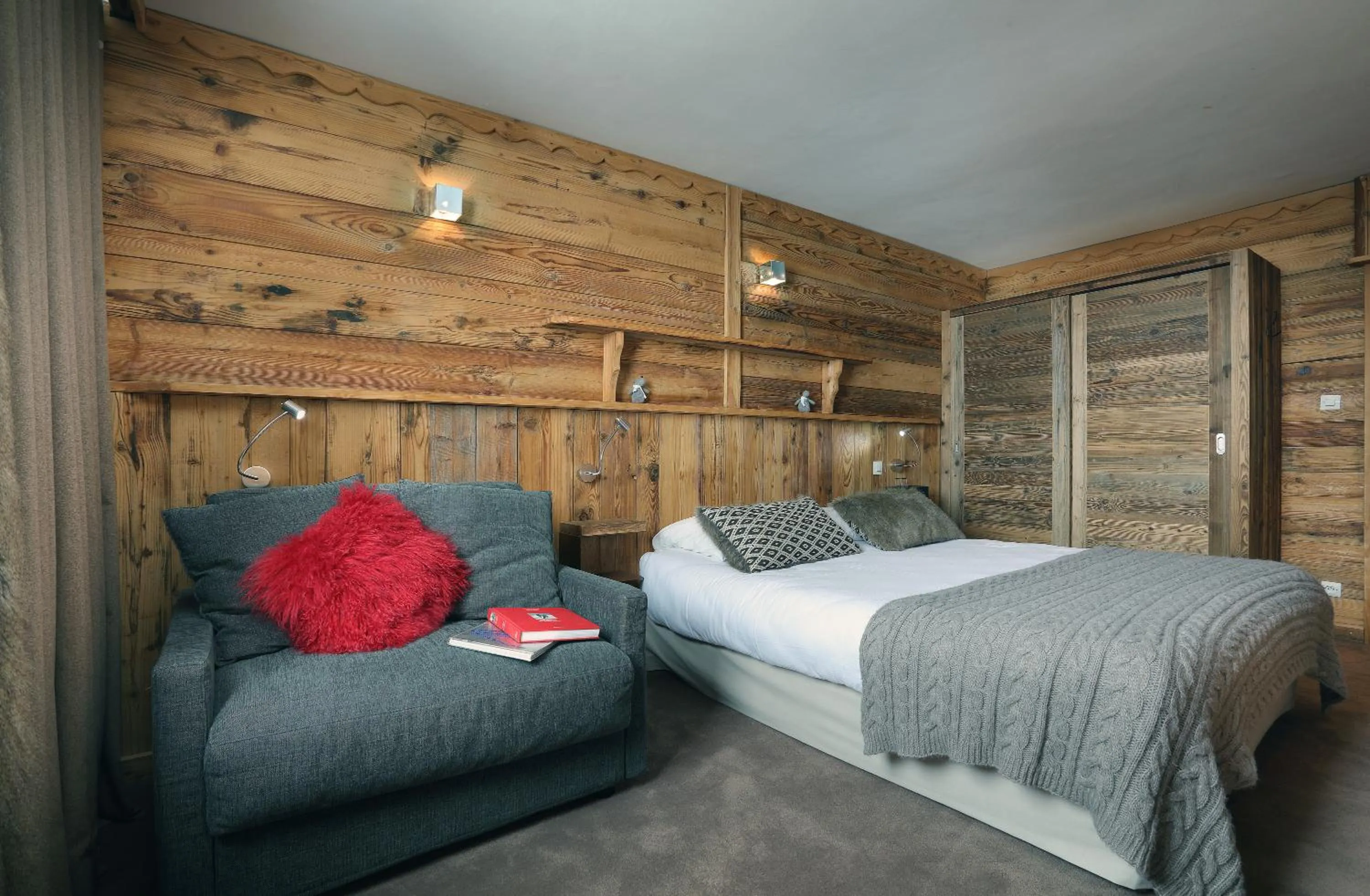 Bedroom, Bed in Hotel 3 Vallées Val Thorens