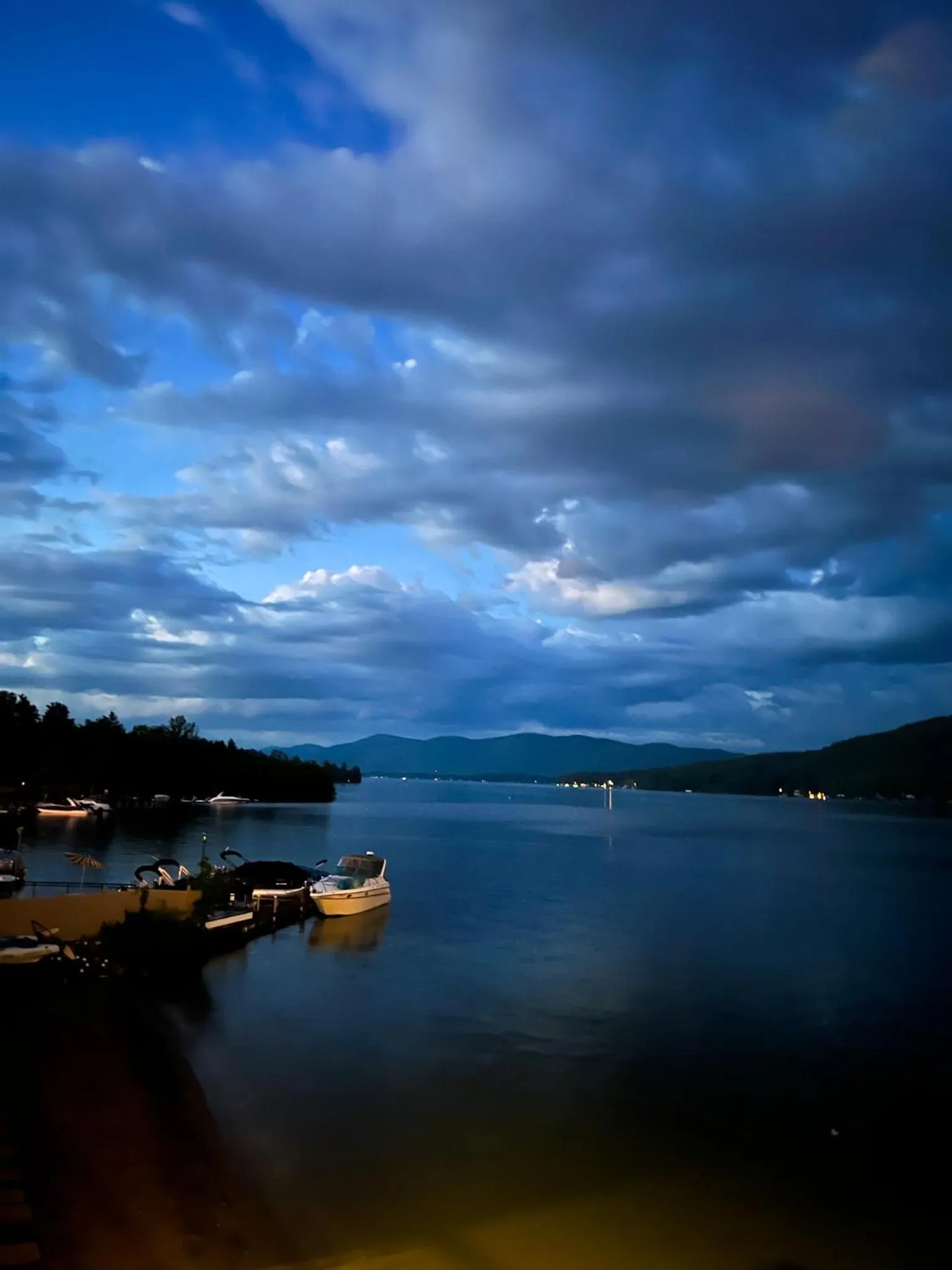 Natural landscape in Georgian Lakeside Resort