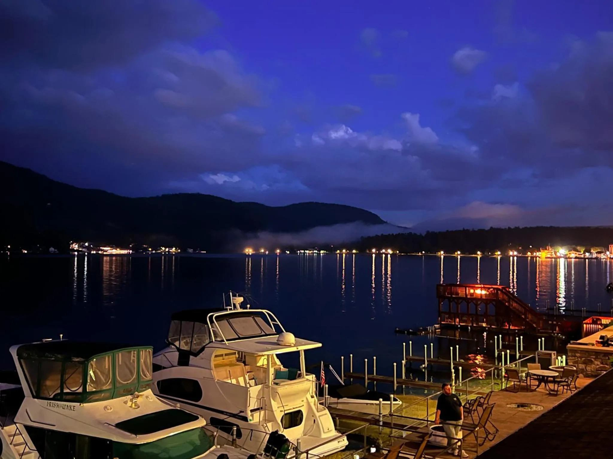 Night in Georgian Lakeside Resort