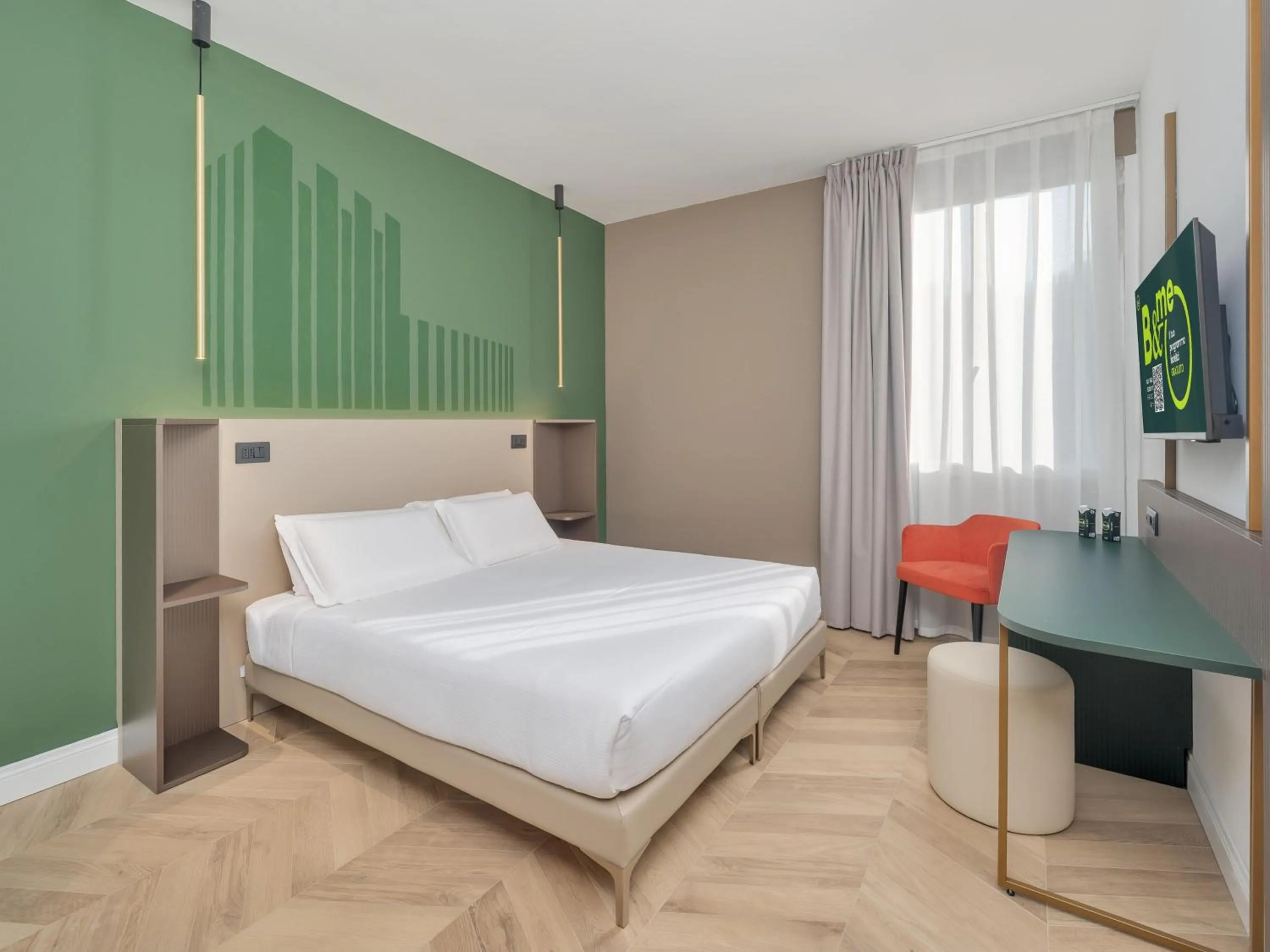 Photo of the whole room, Bed in B&B HOTEL Calenzano First