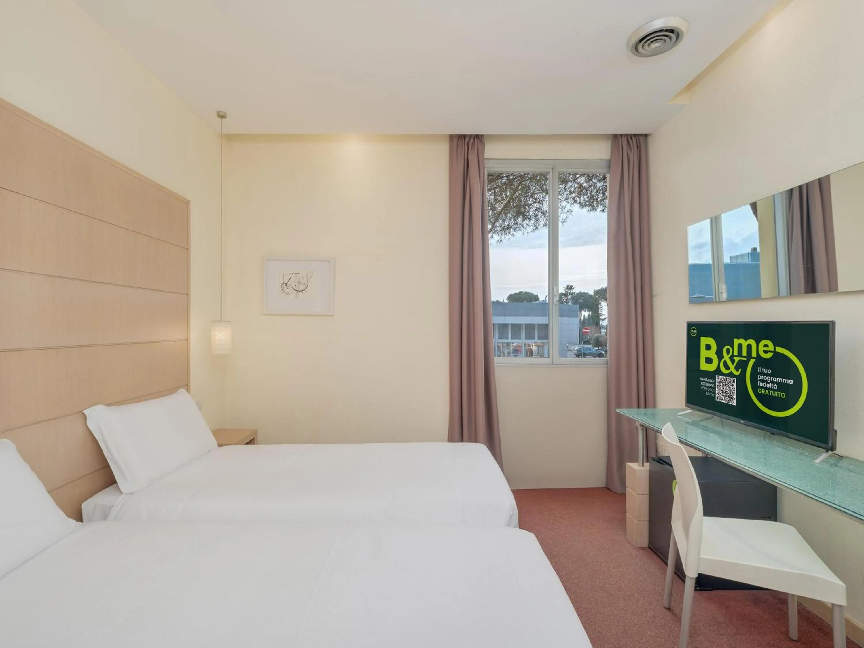 Photo of the whole room, Bed in B&B HOTEL Calenzano First