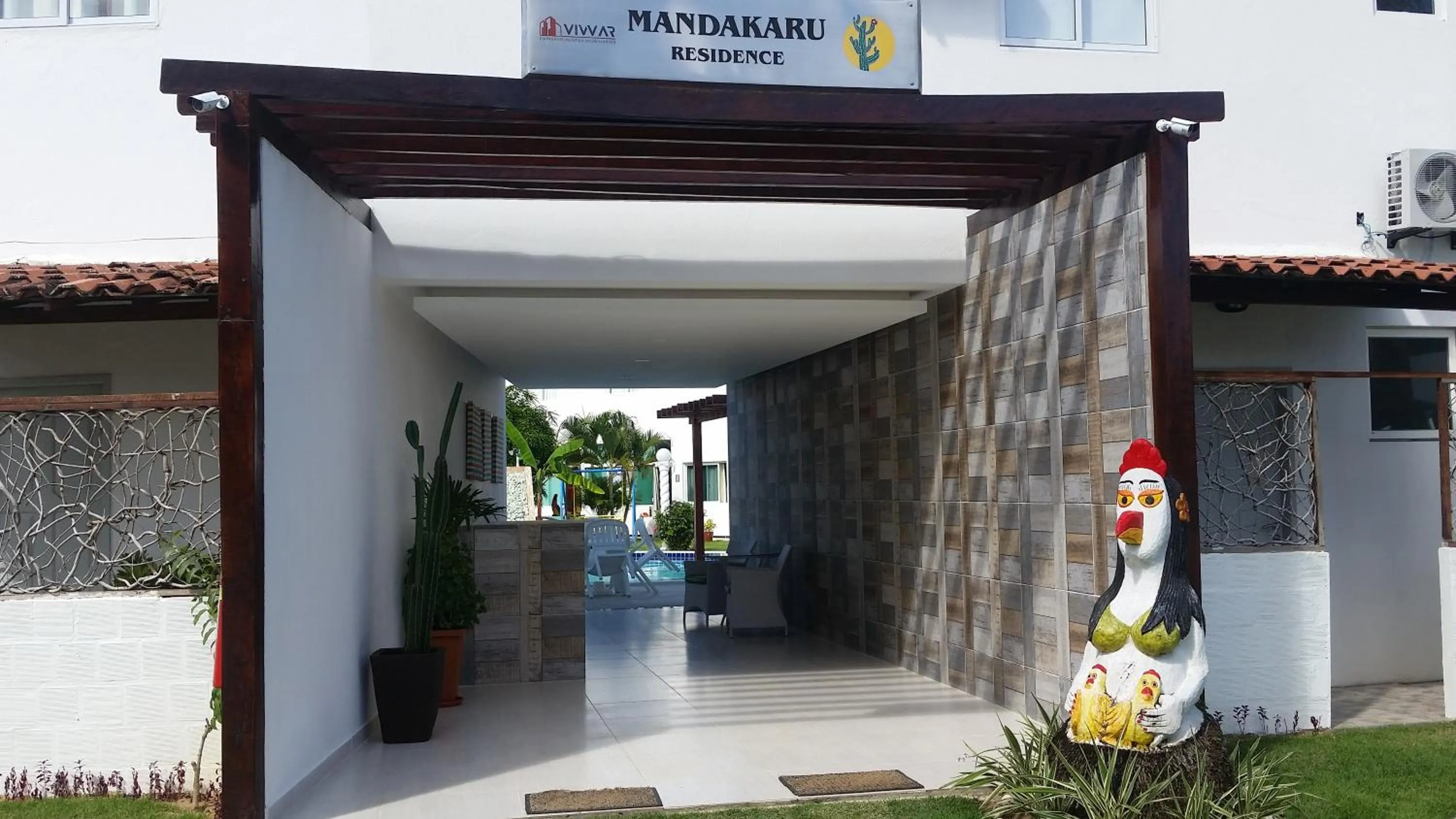 Facade/entrance in Mandakaru Residence Flats
