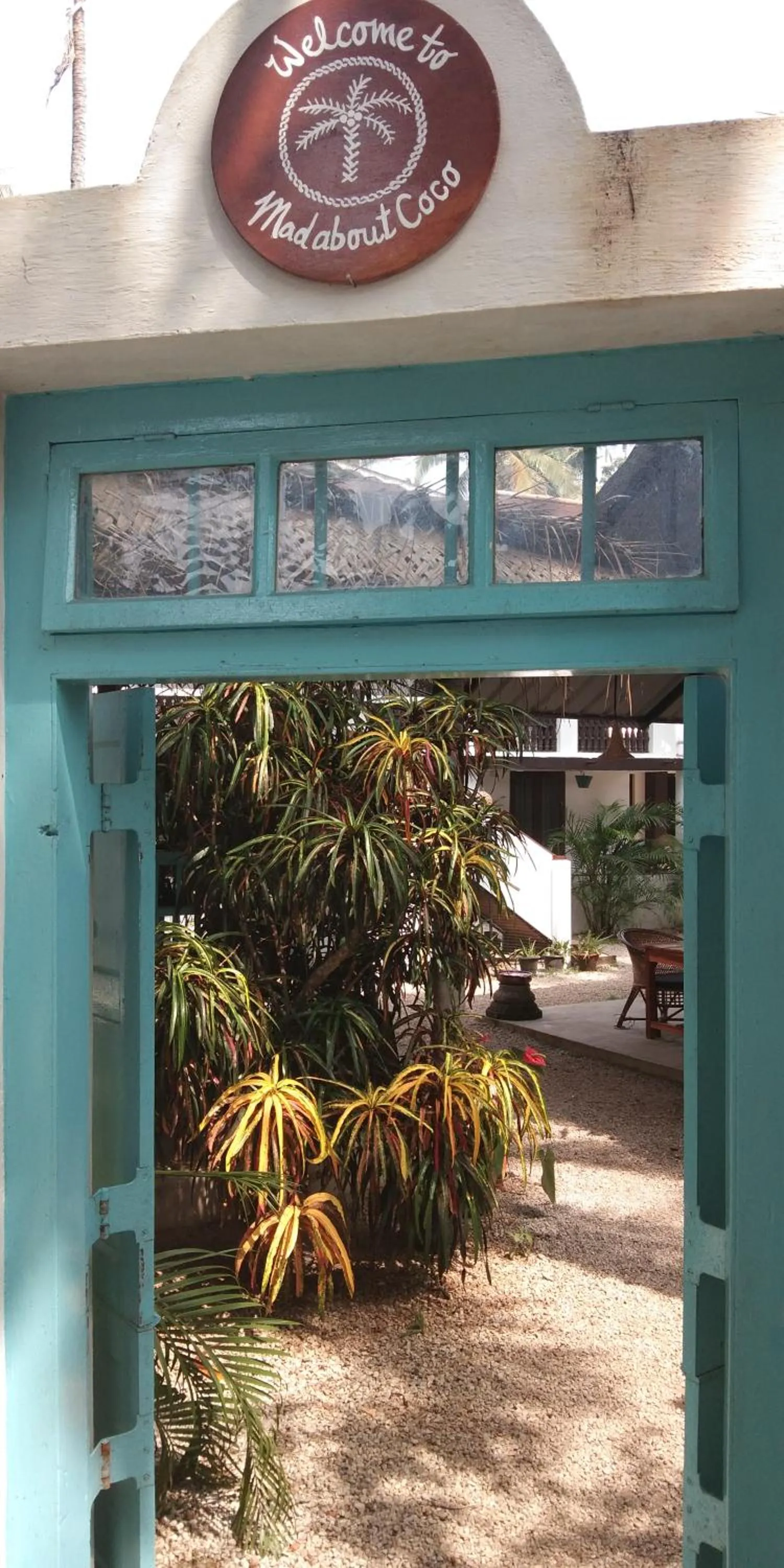 Facade/entrance in Mad about Coco Yoga & Beach Retreat