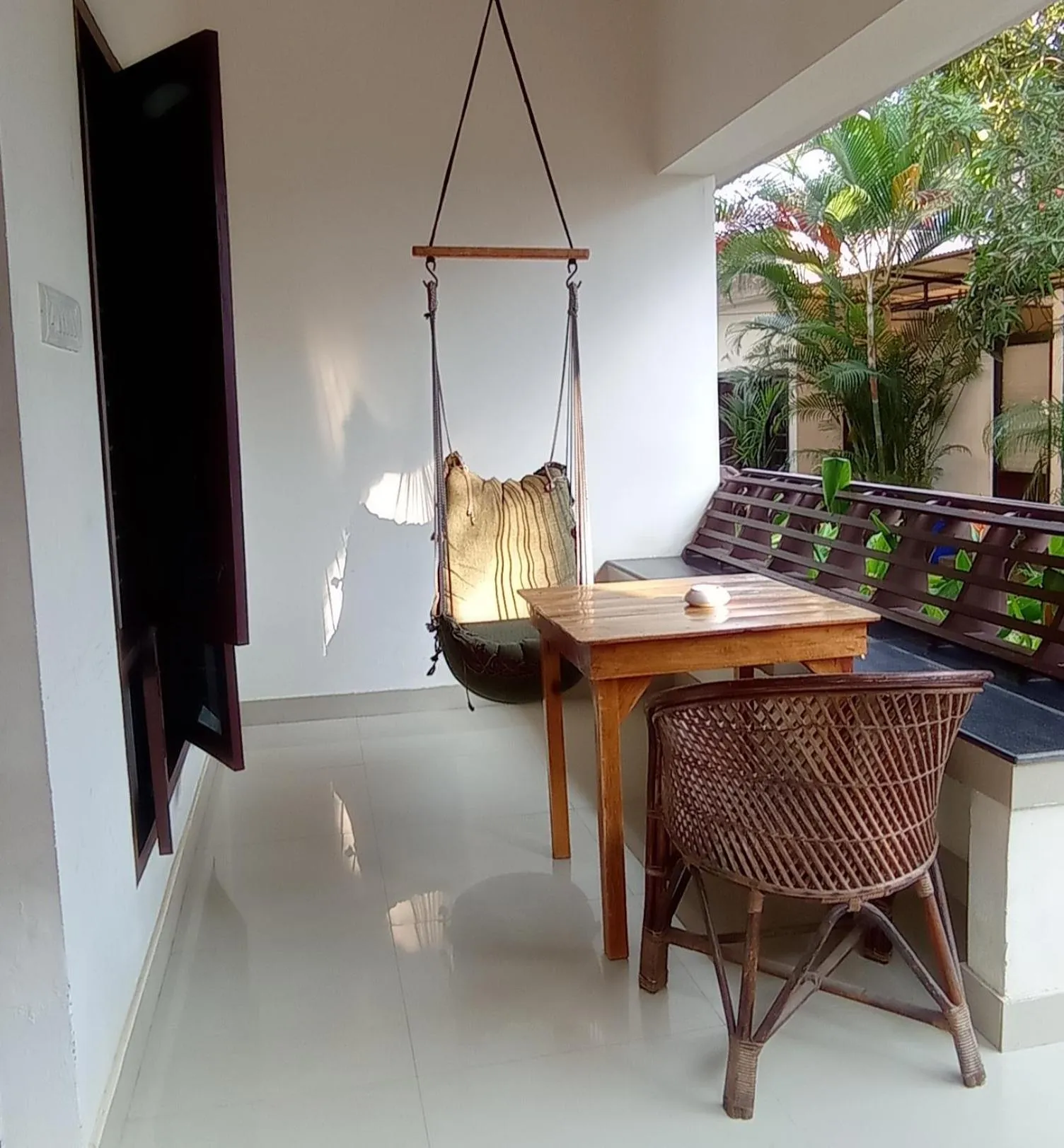 Patio in Mad about Coco Yoga & Beach Retreat