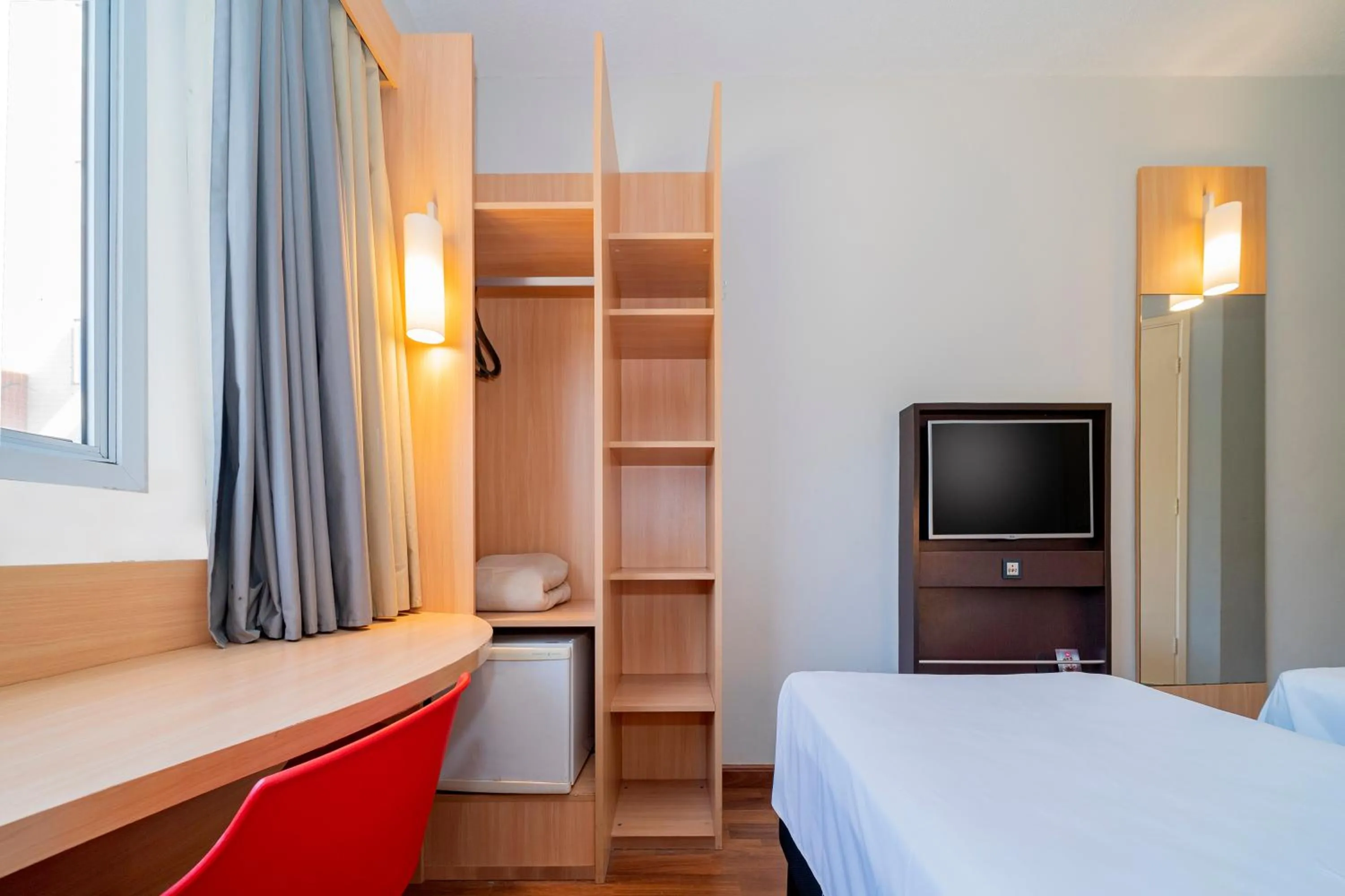 Bedroom, Bed in ibis Piracicaba