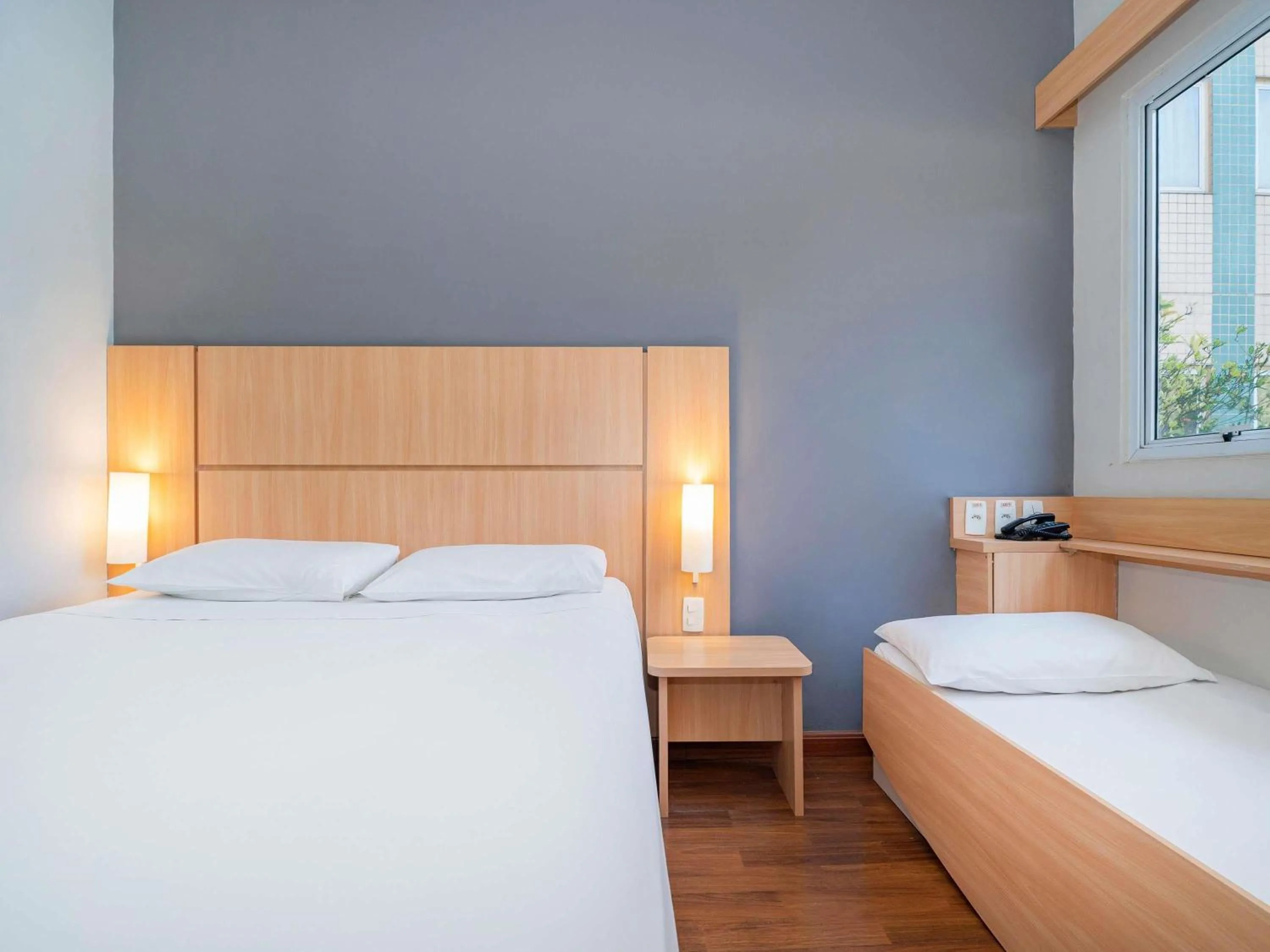 Bedroom, Bed in ibis Piracicaba