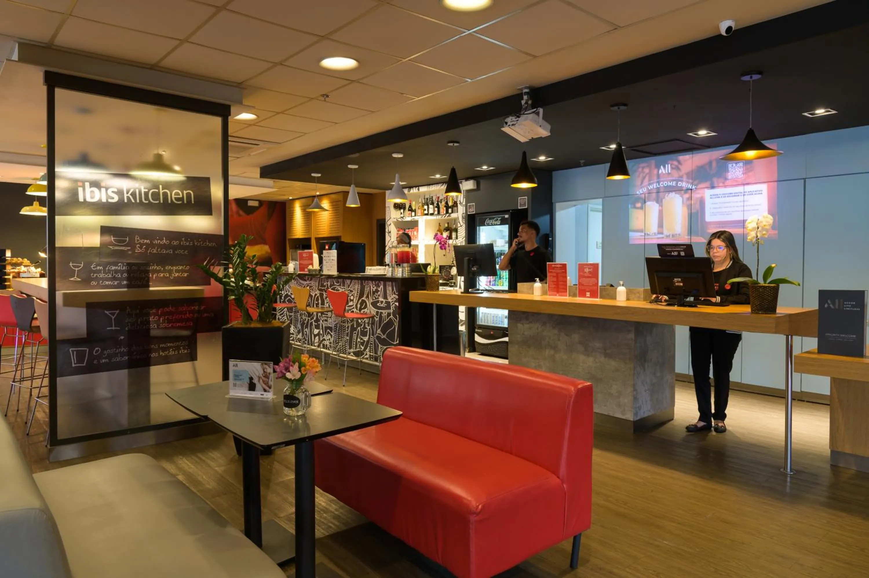 Lobby or reception in ibis Aracaju