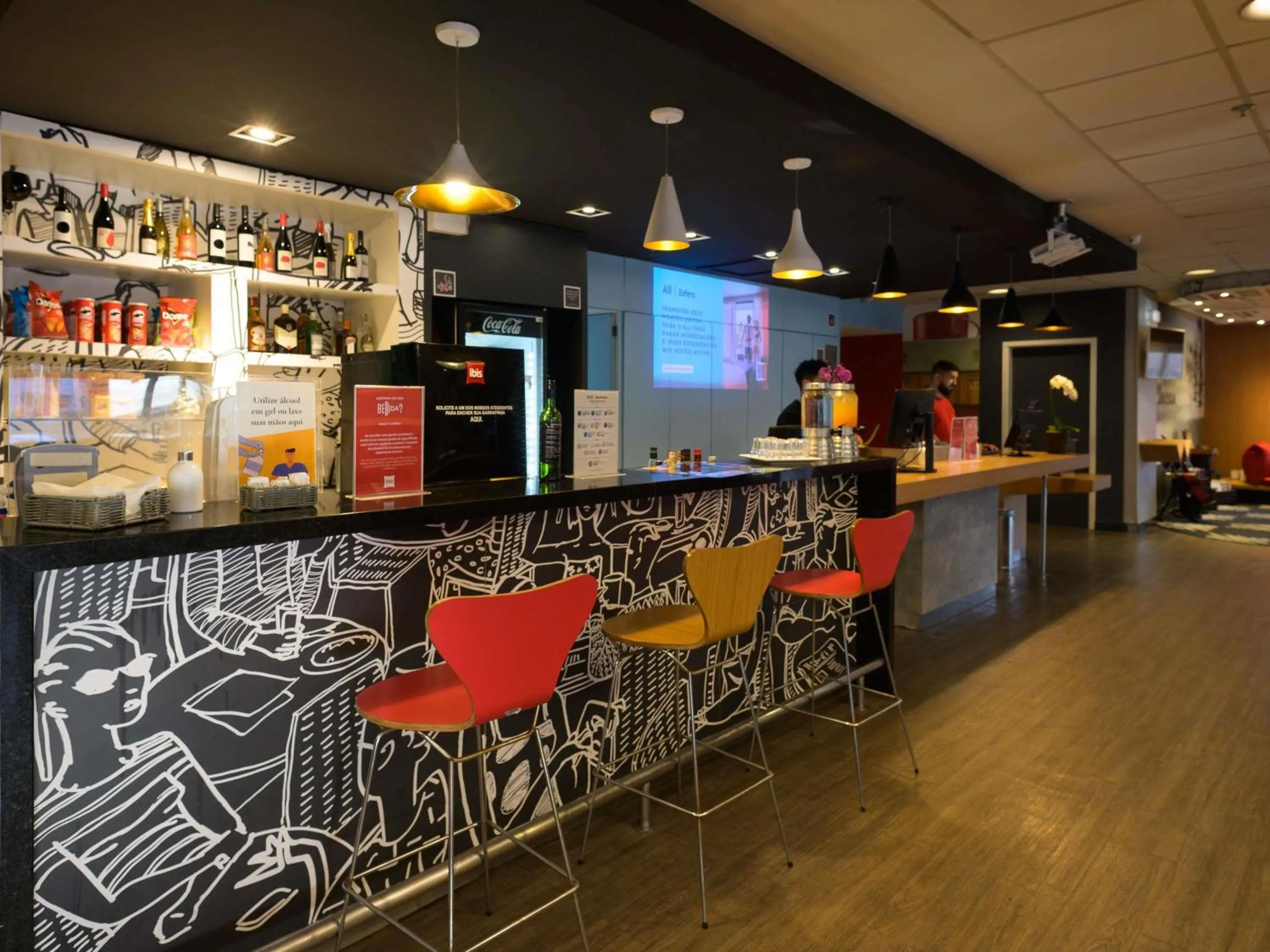 Lounge or bar in ibis Aracaju