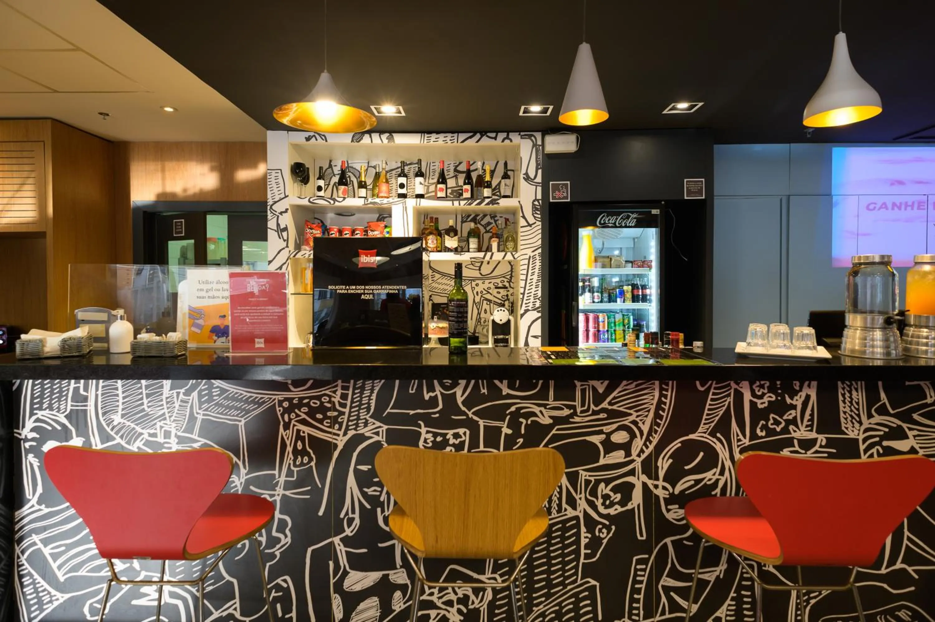 Lounge or bar in ibis Aracaju