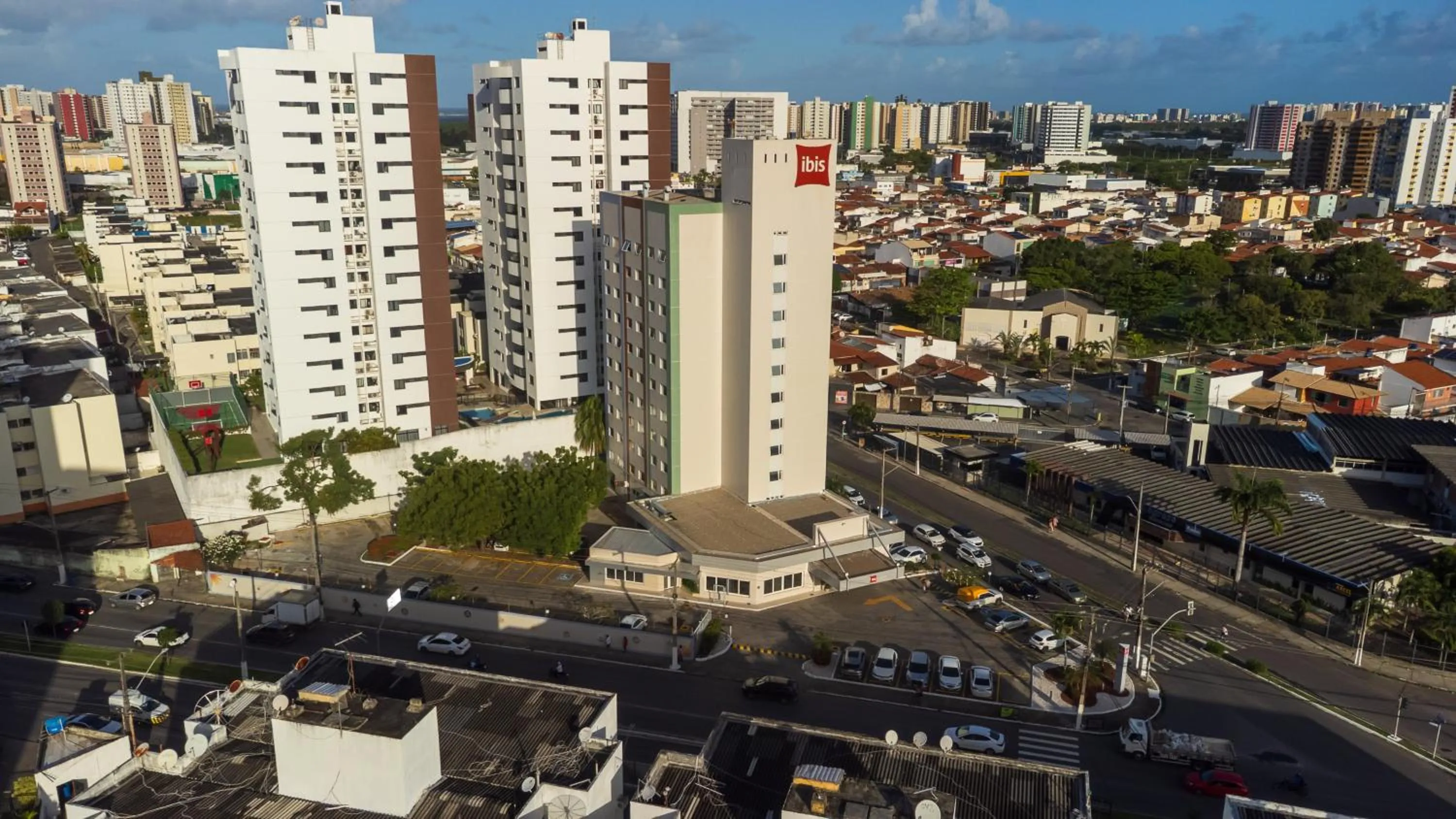 Bird's eye view in ibis Aracaju