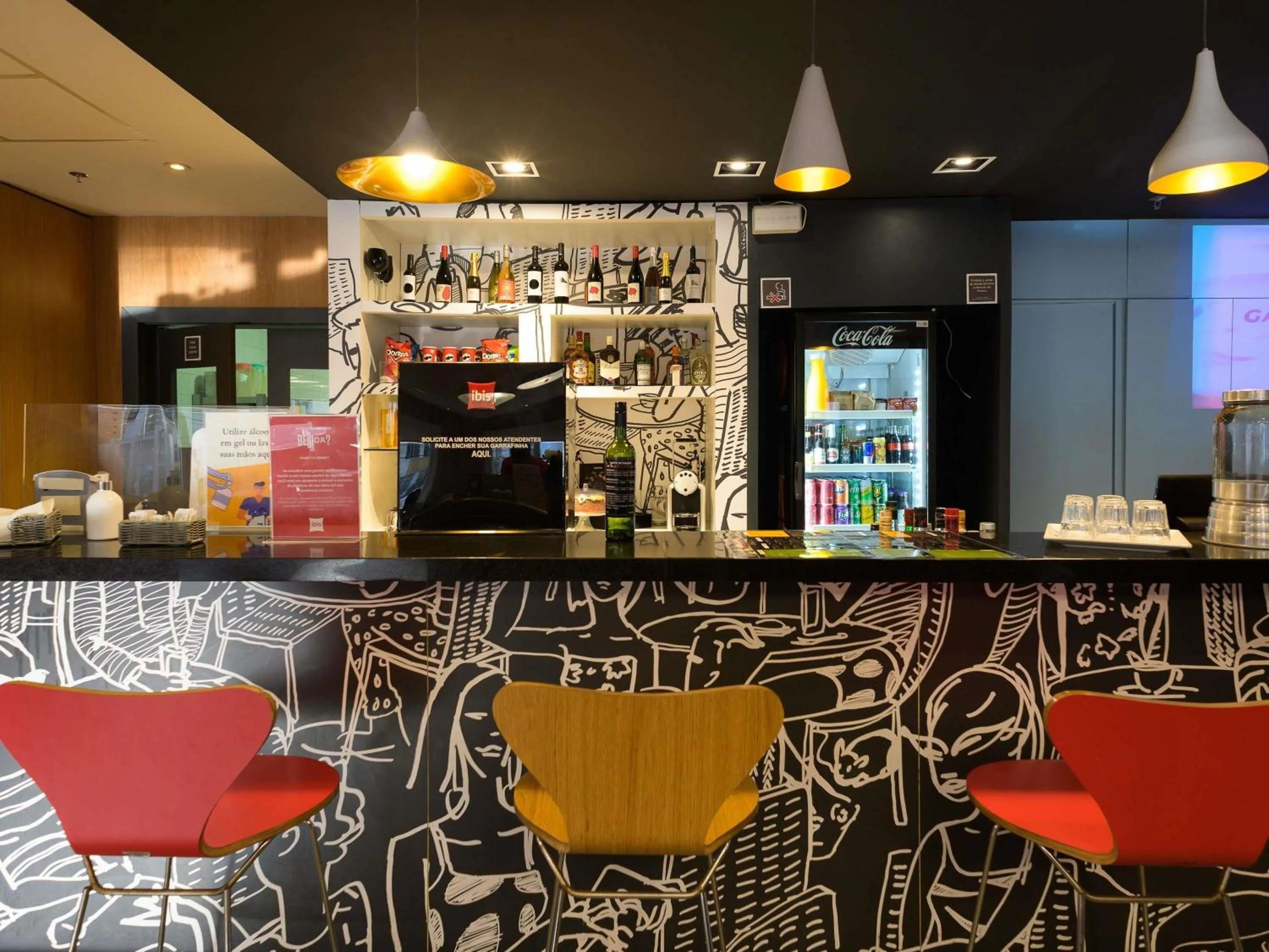 Lounge or bar in ibis Aracaju