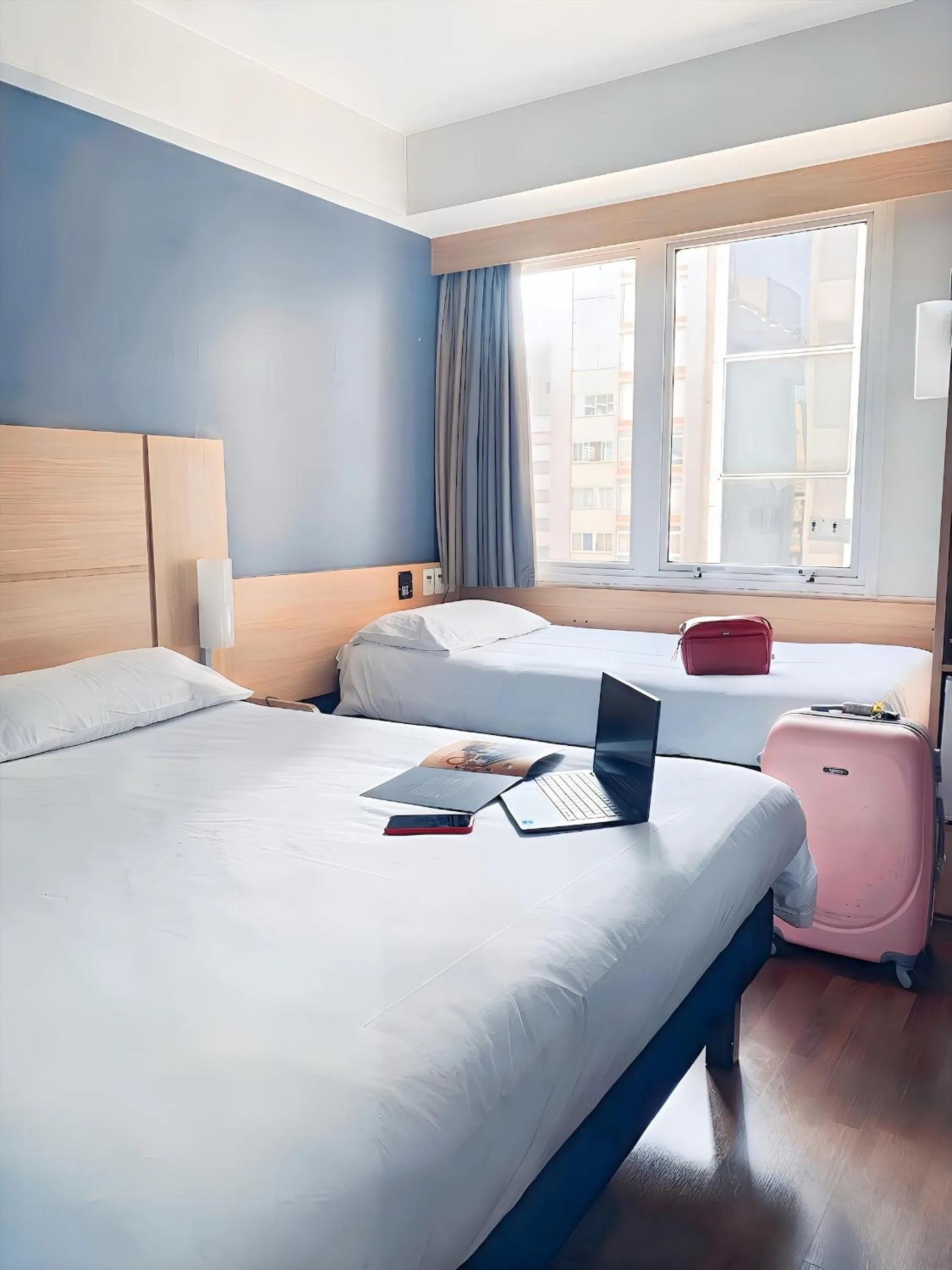 Bed in ibis Sao Paulo Paulista