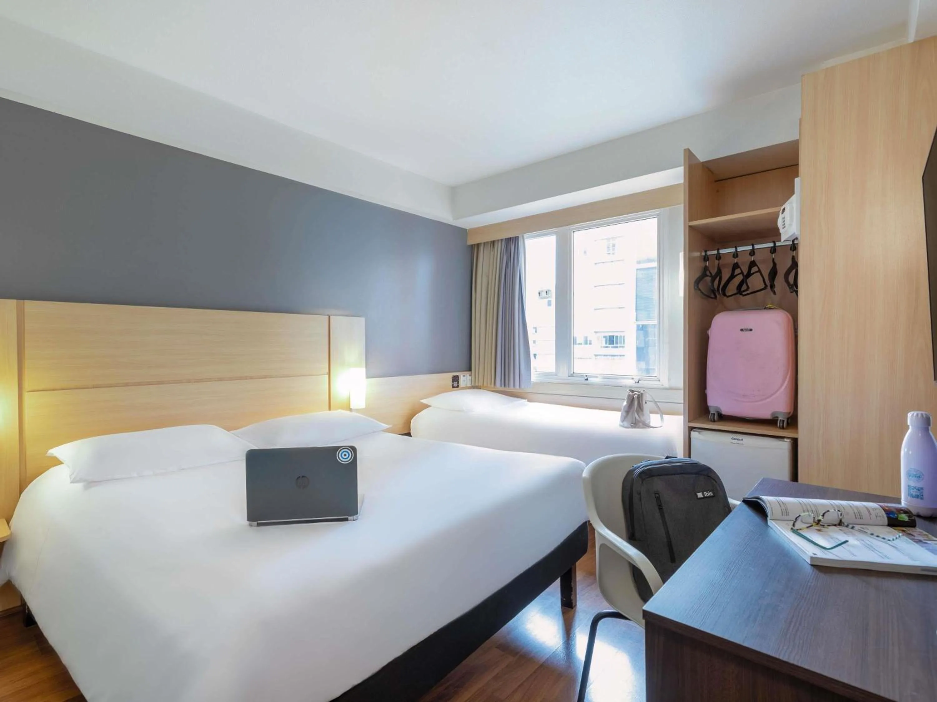 Bedroom, Bed in ibis Sao Paulo Paulista