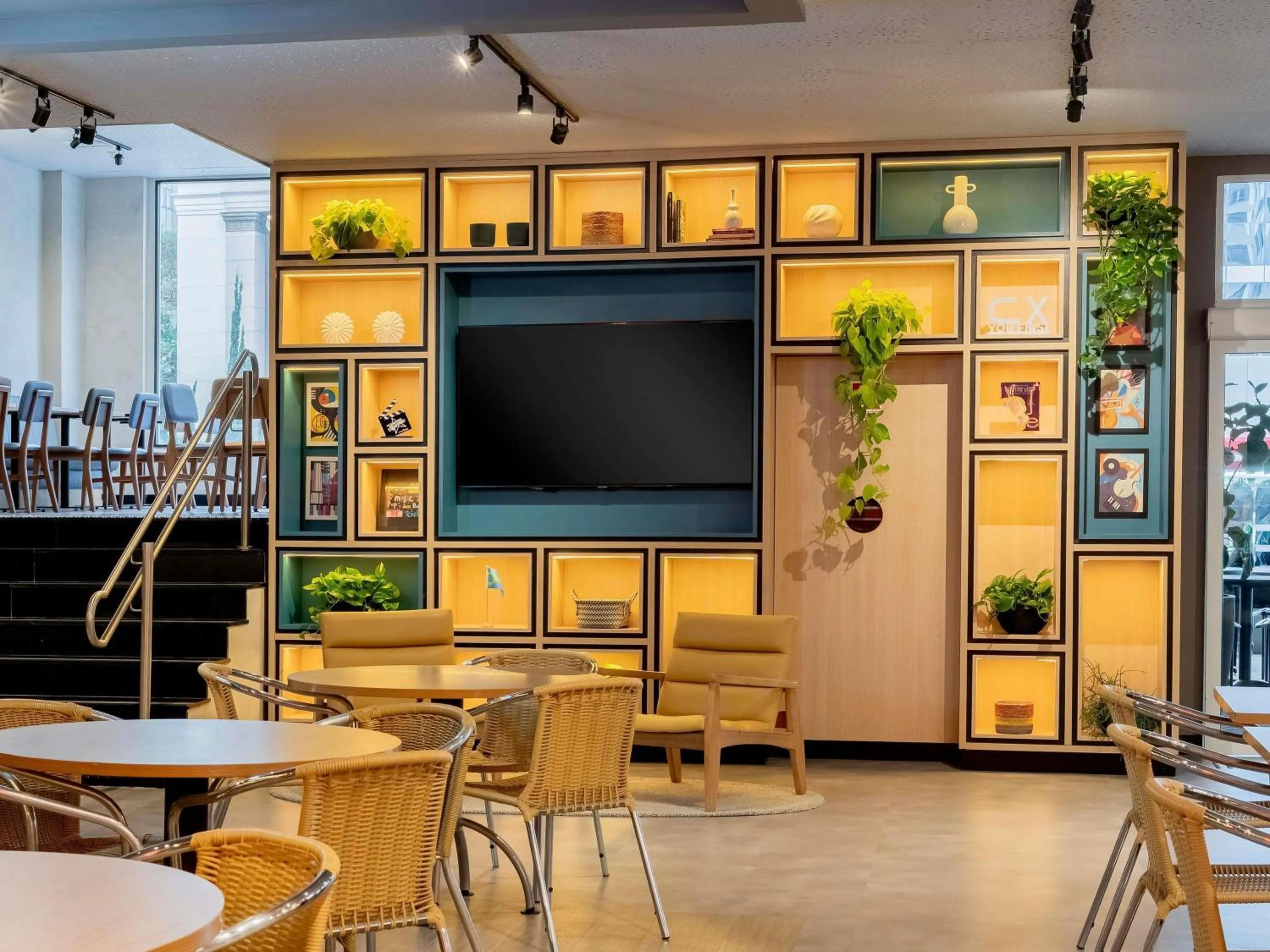 Lounge or bar in ibis Sao Paulo Paulista